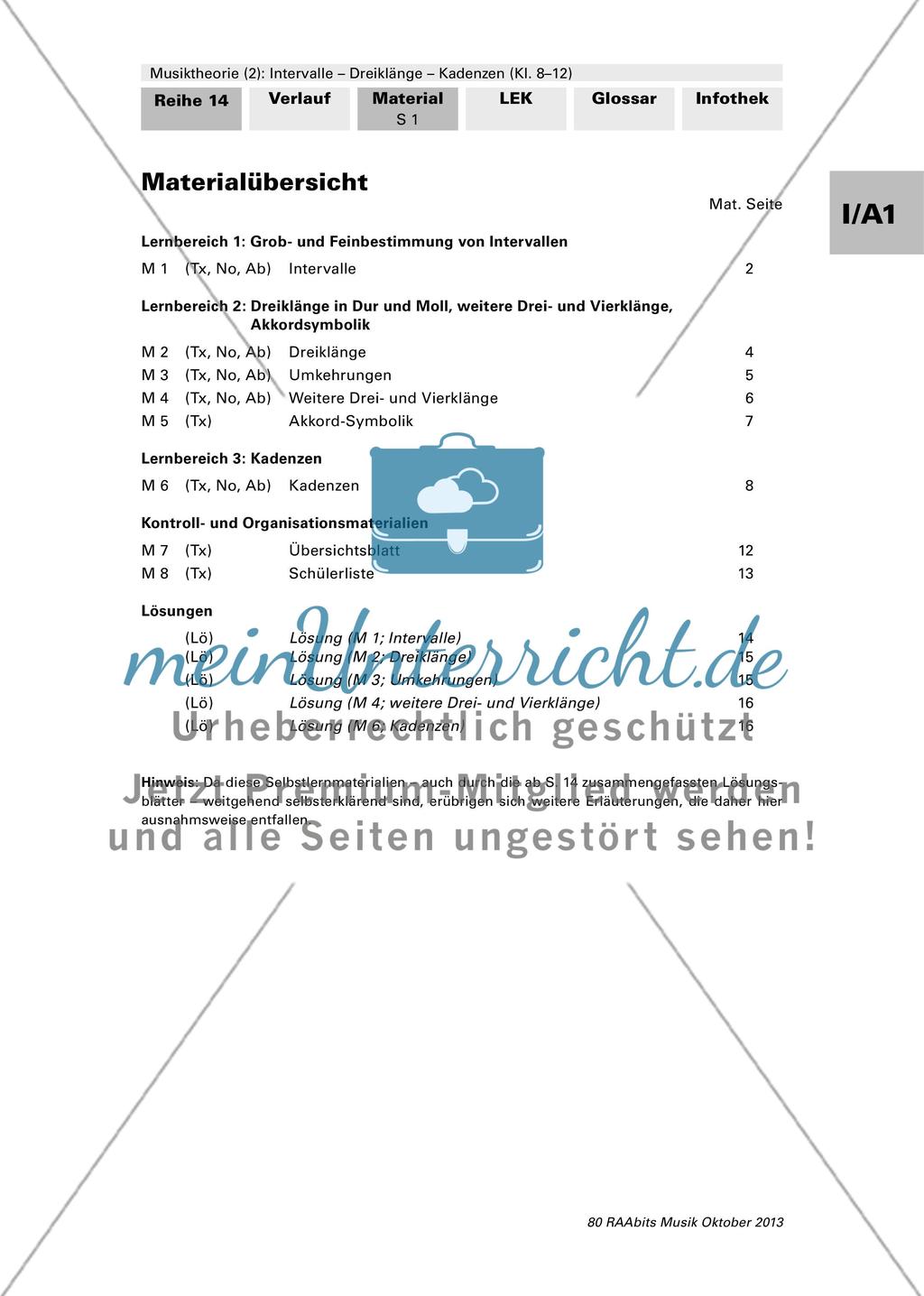Musiktheorie wiederholen und üben (2) Preview 5