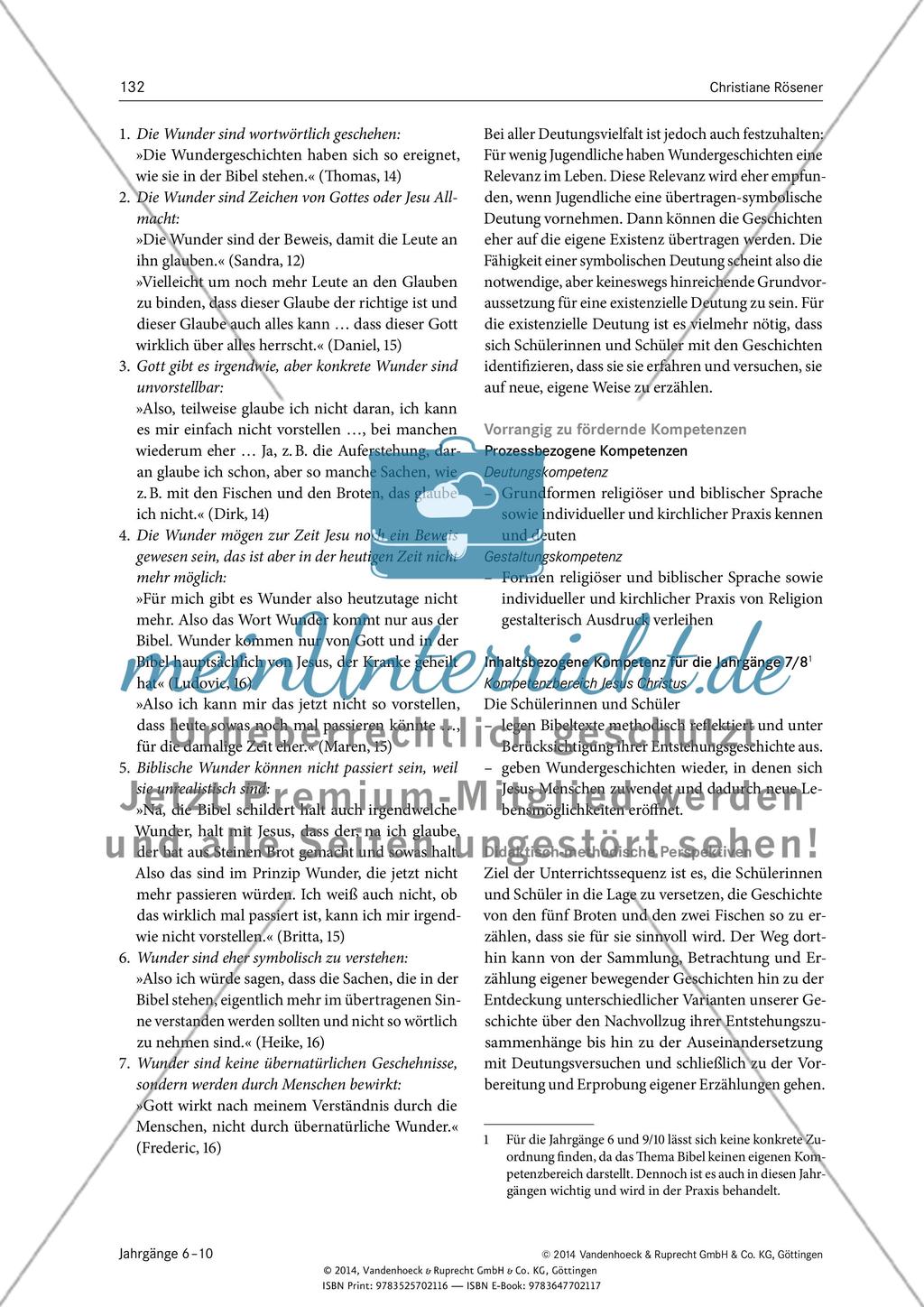Geschichten, die man nicht vergisst: Auf der Suche nach der »wahren« Geschichte von den Broten und den Fischen Preview 4