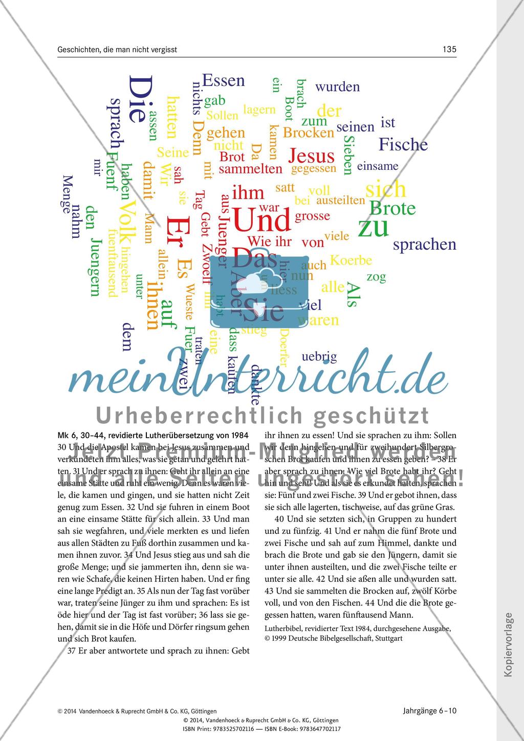Geschichten, die man nicht vergisst: Auf der Suche nach der »wahren« Geschichte von den Broten und den Fischen Preview 7