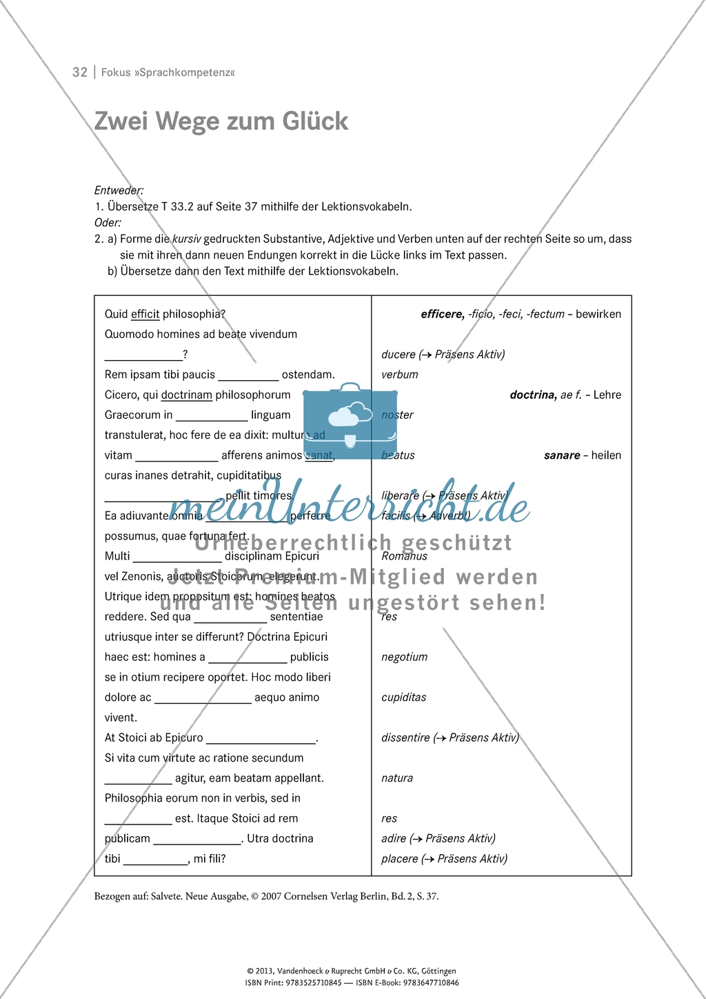 Crossover Englisch - Latein: Erläuterung von Übungen zur Formengrammatik Preview 8