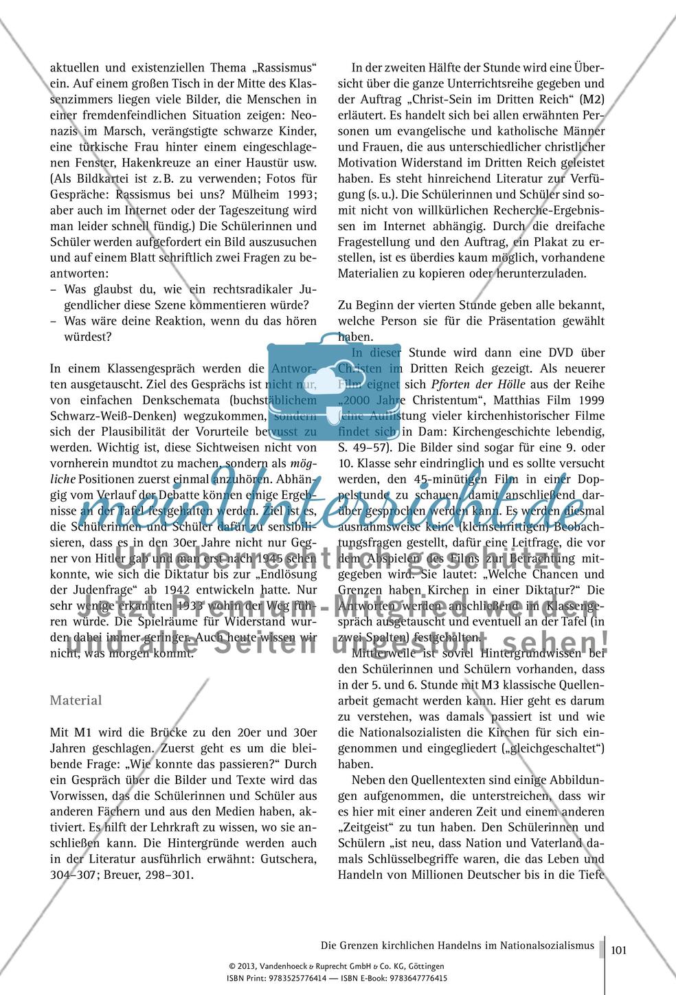 Barth, Bonhoeffer und Hitler: Die Grenzen kirchlichen Handelns im Nationalsozialismus Preview 2