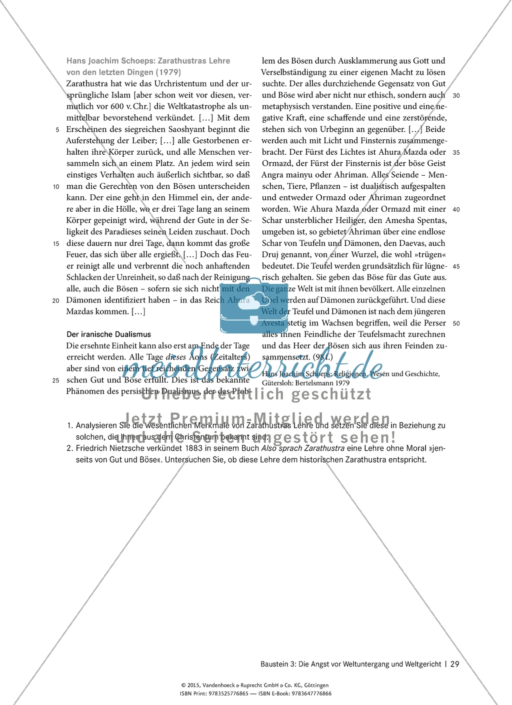 Die Angst vor Weltuntergang und Weltgericht - Die apokalyptische Erwartung: Kampf zwischen Gott und dem Teufel Preview 4