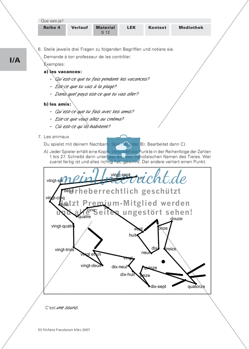 Verschiedene Übungen mit Lösungen zur Festigung des Wortschatz zum Thema