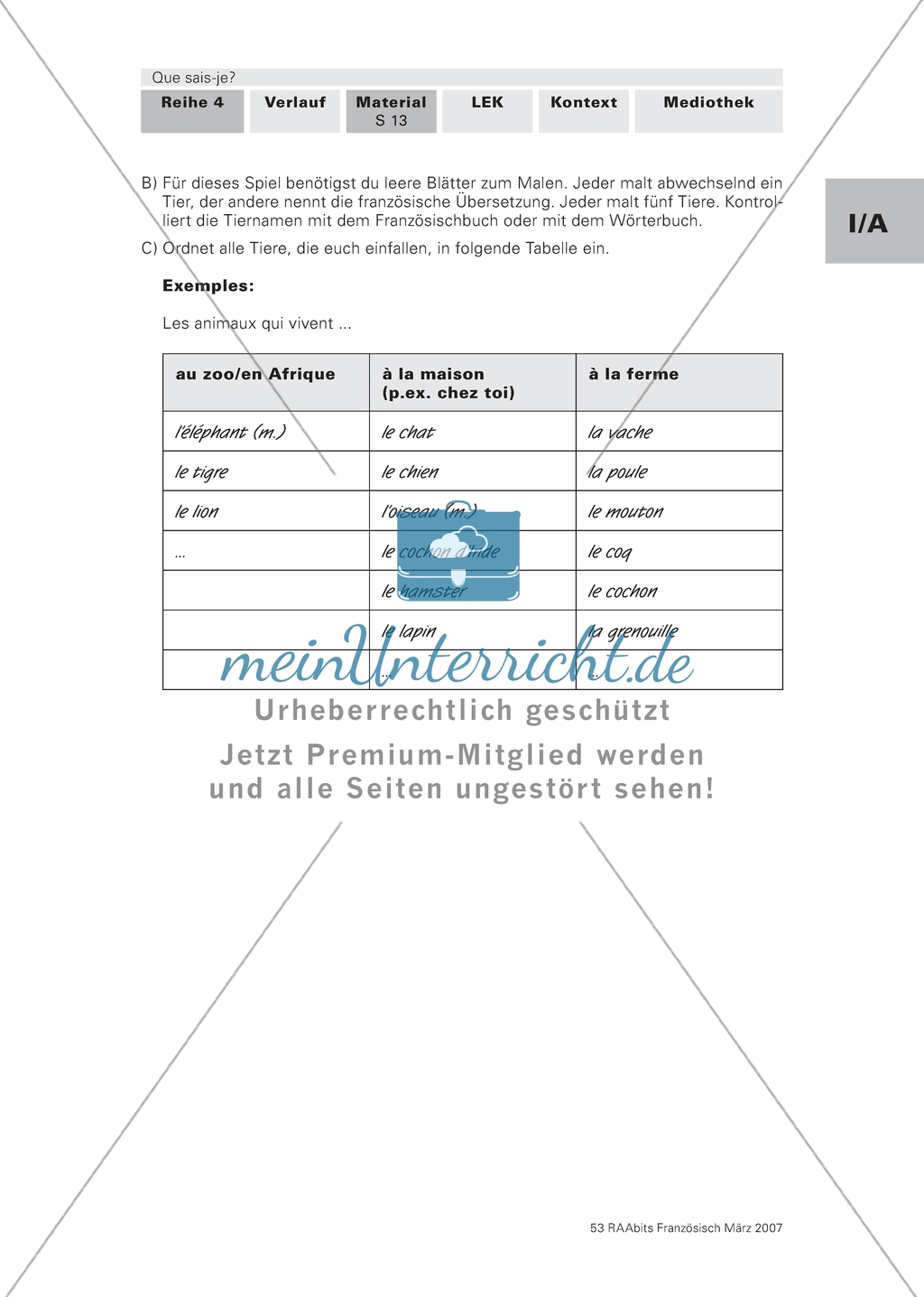 Verschiedene Übungen mit Lösungen zur Festigung des Wortschatz zum Thema