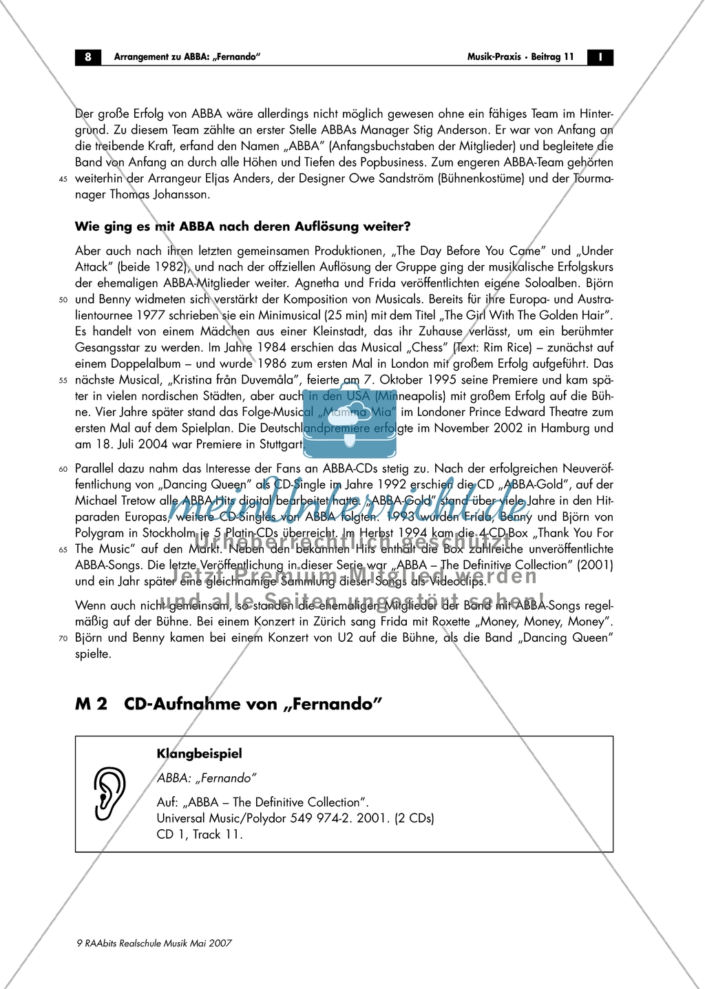 Informationen zu