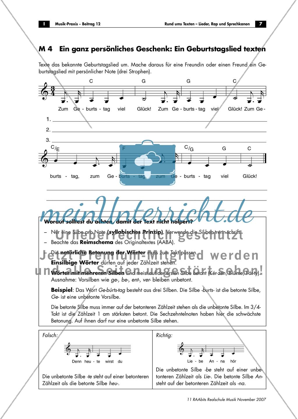 Lieder umtexten Preview 4