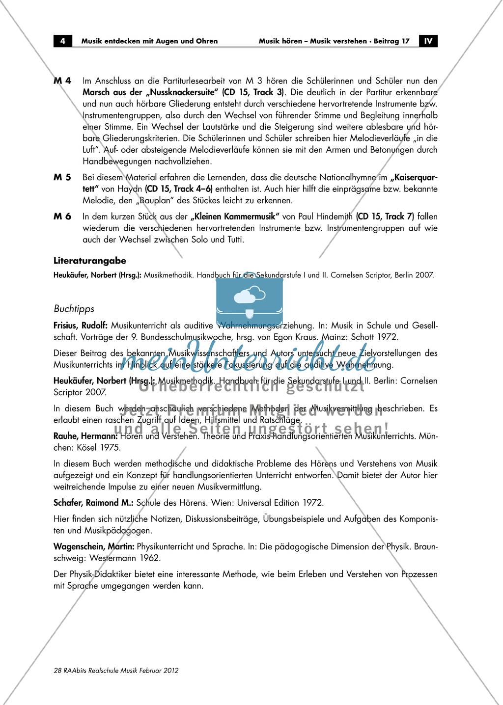 Auswahlbibliografie zum Entdecken von Formen und Abläufen Preview 1