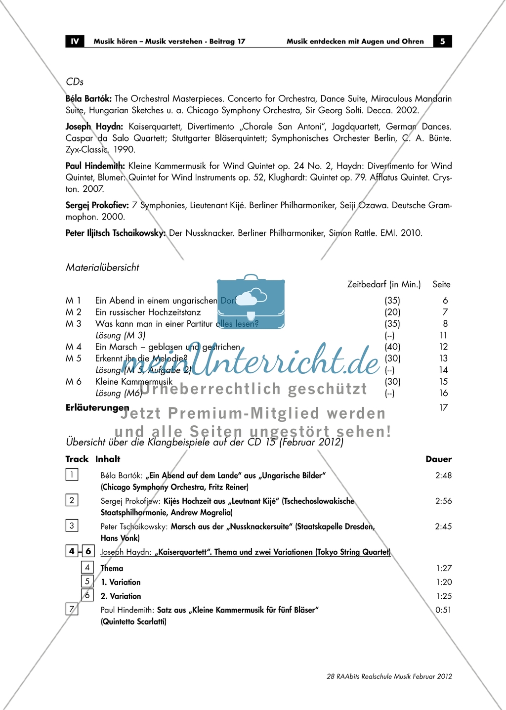 Auswahlbibliografie zum Entdecken von Formen und Abläufen Preview 2