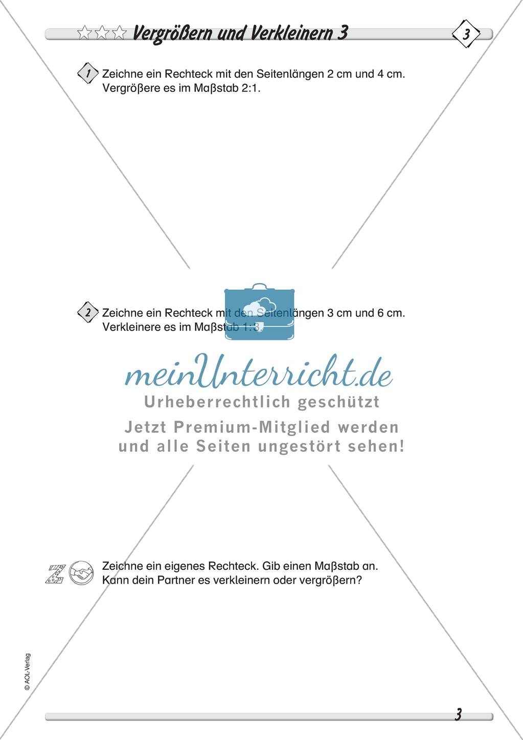 Zeichnen von Rechtecken und Anpassung dieser nach gegebenem Maßstab Preview 1