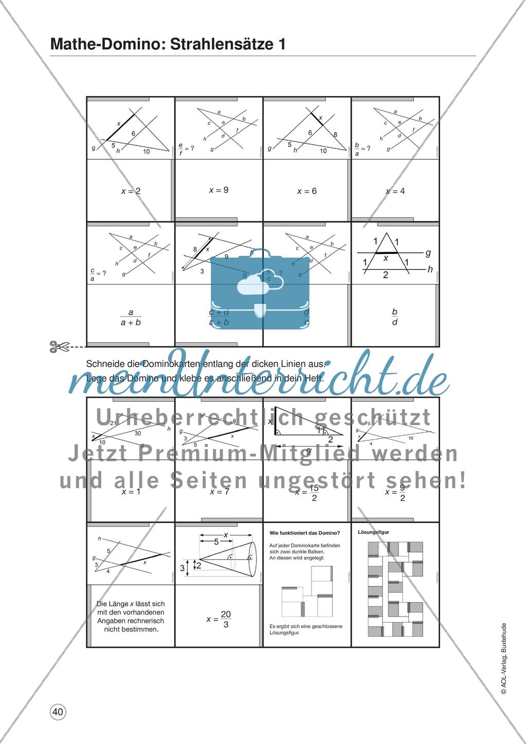 Strahlensätze Preview 1