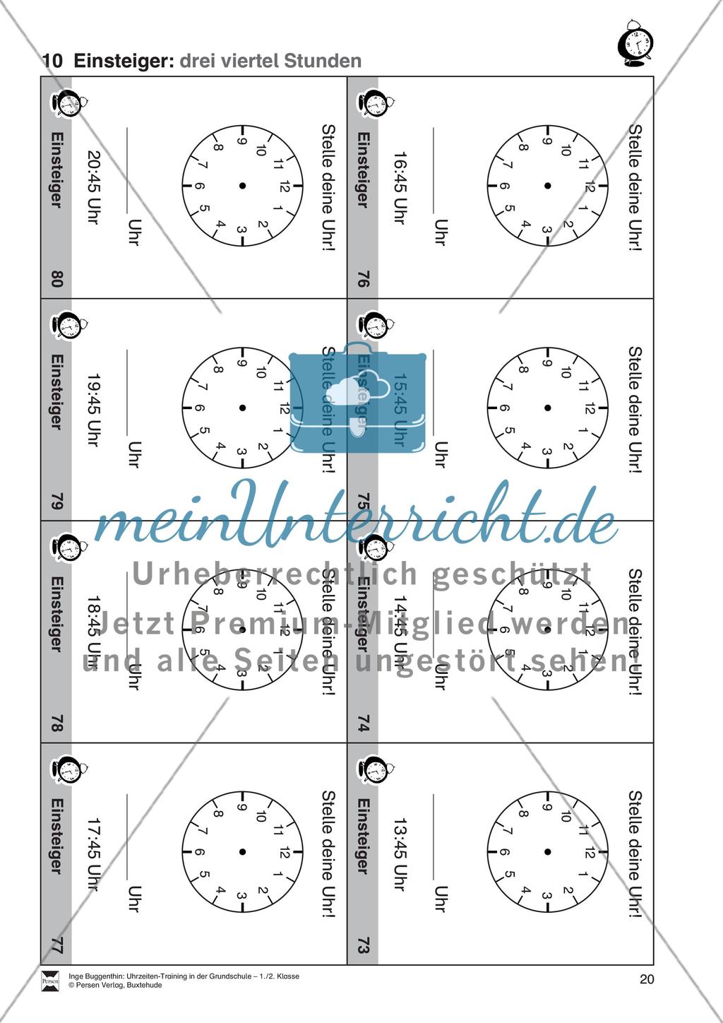 Einsteiger: drei viertel Stunden Preview 2