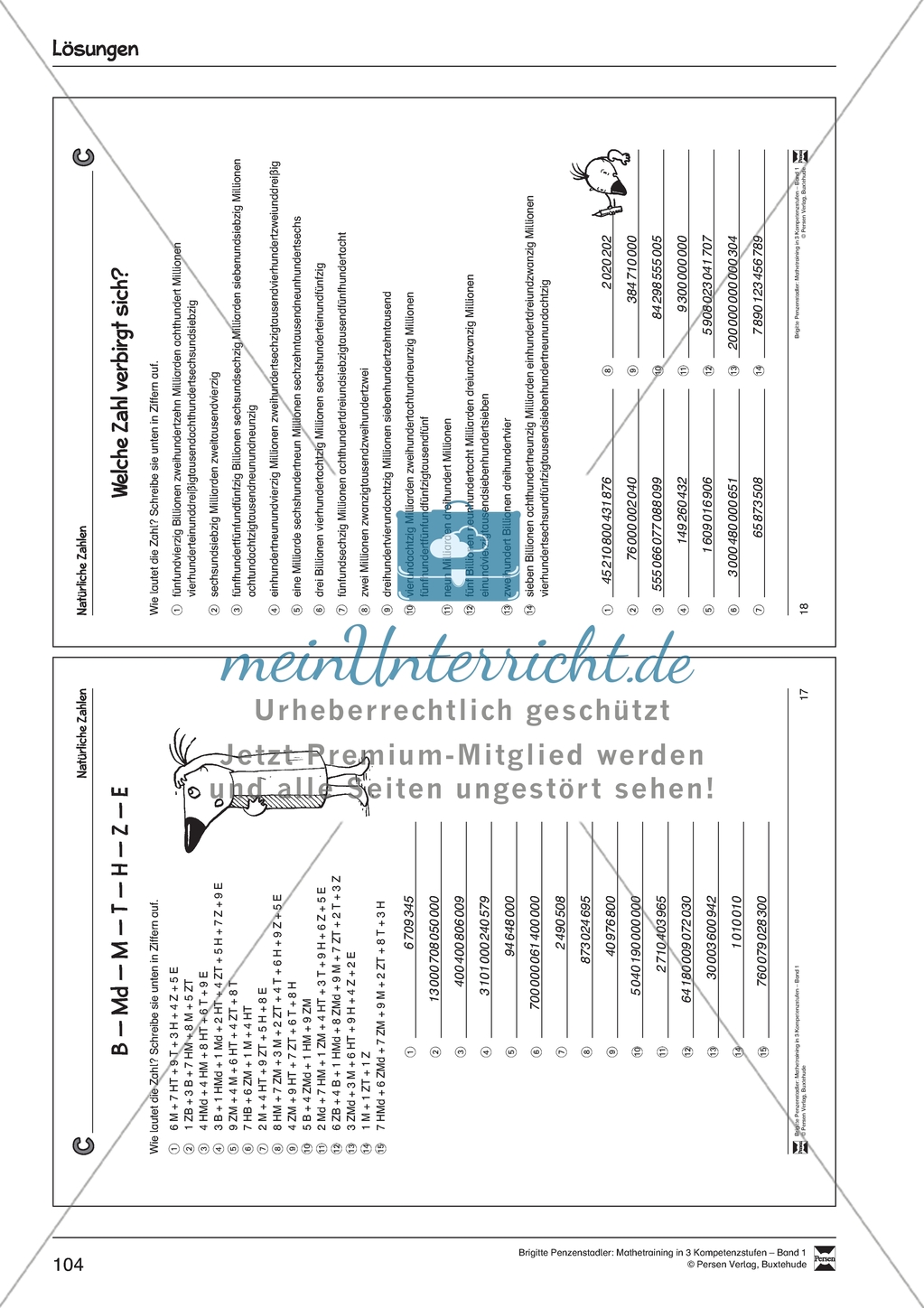 Zahldarstellungen - verschiedene Zahldarstellungen in Ziffernschreibweise übertragen Preview 4