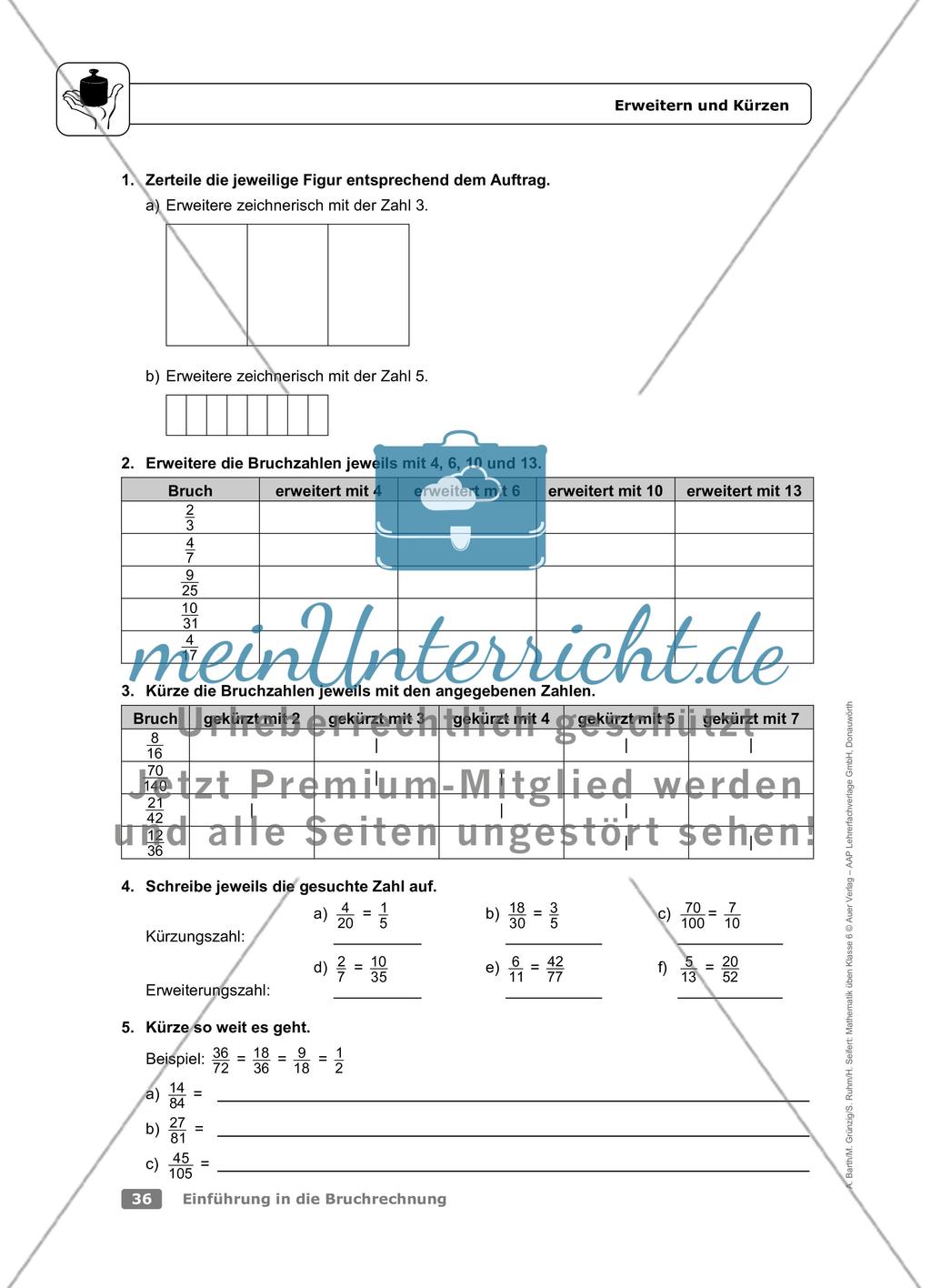 Erweitern und Kürzen Preview 2