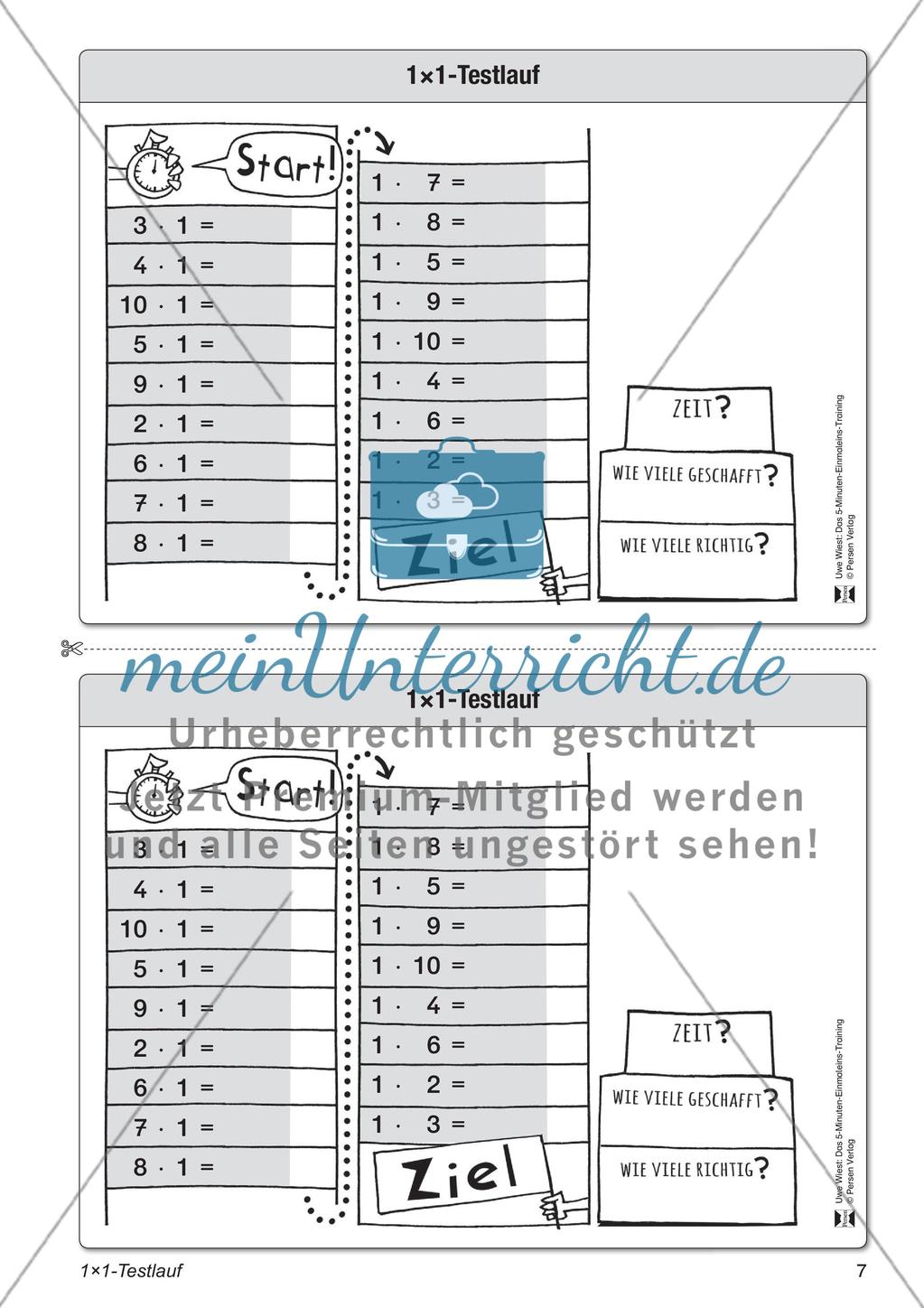 1×1-Testlauf Preview 1