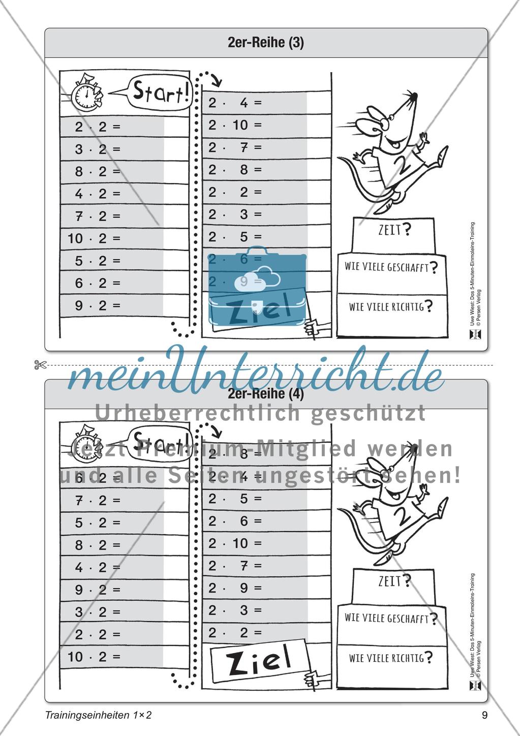 Trainingseinheiten 1× 2 Preview 2