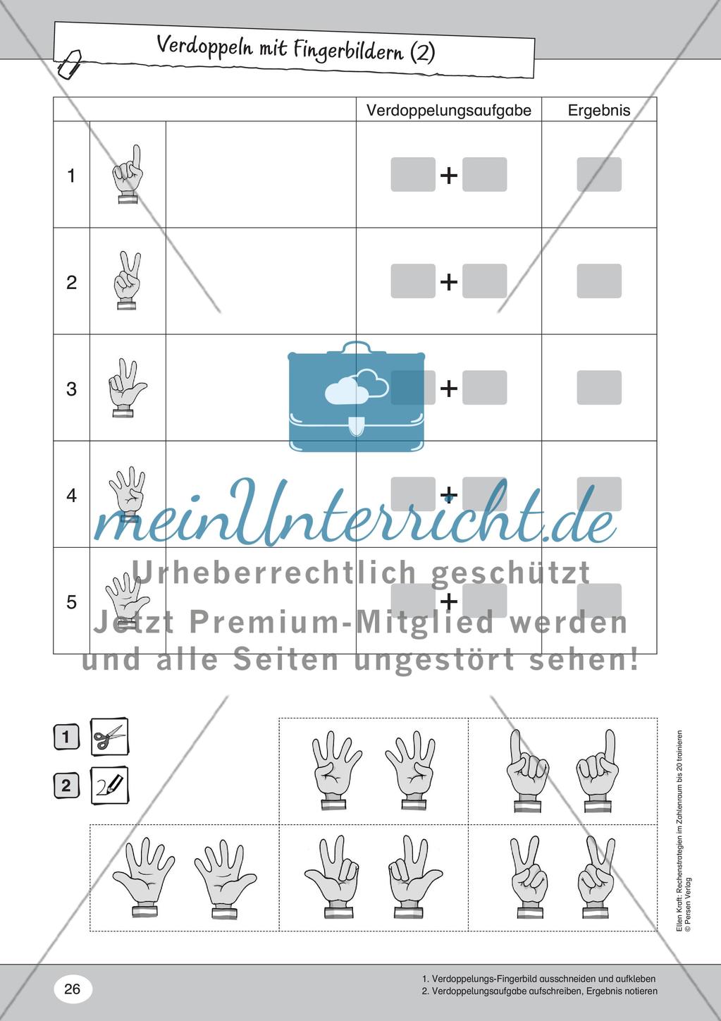 Verdoppeln mit Fingerbildern Preview 2