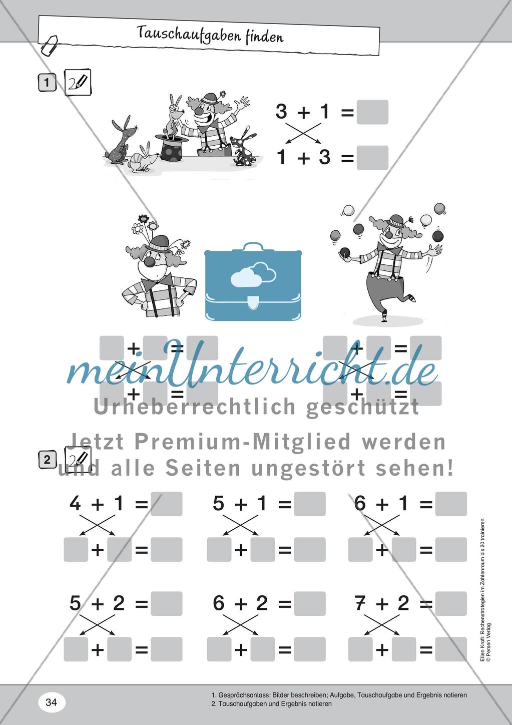 Tauschaufgaben finden Preview 1