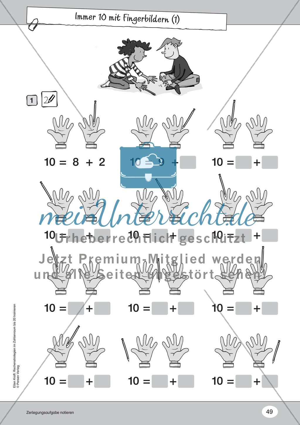 Immer 10 mit Fingerbildern Preview 1