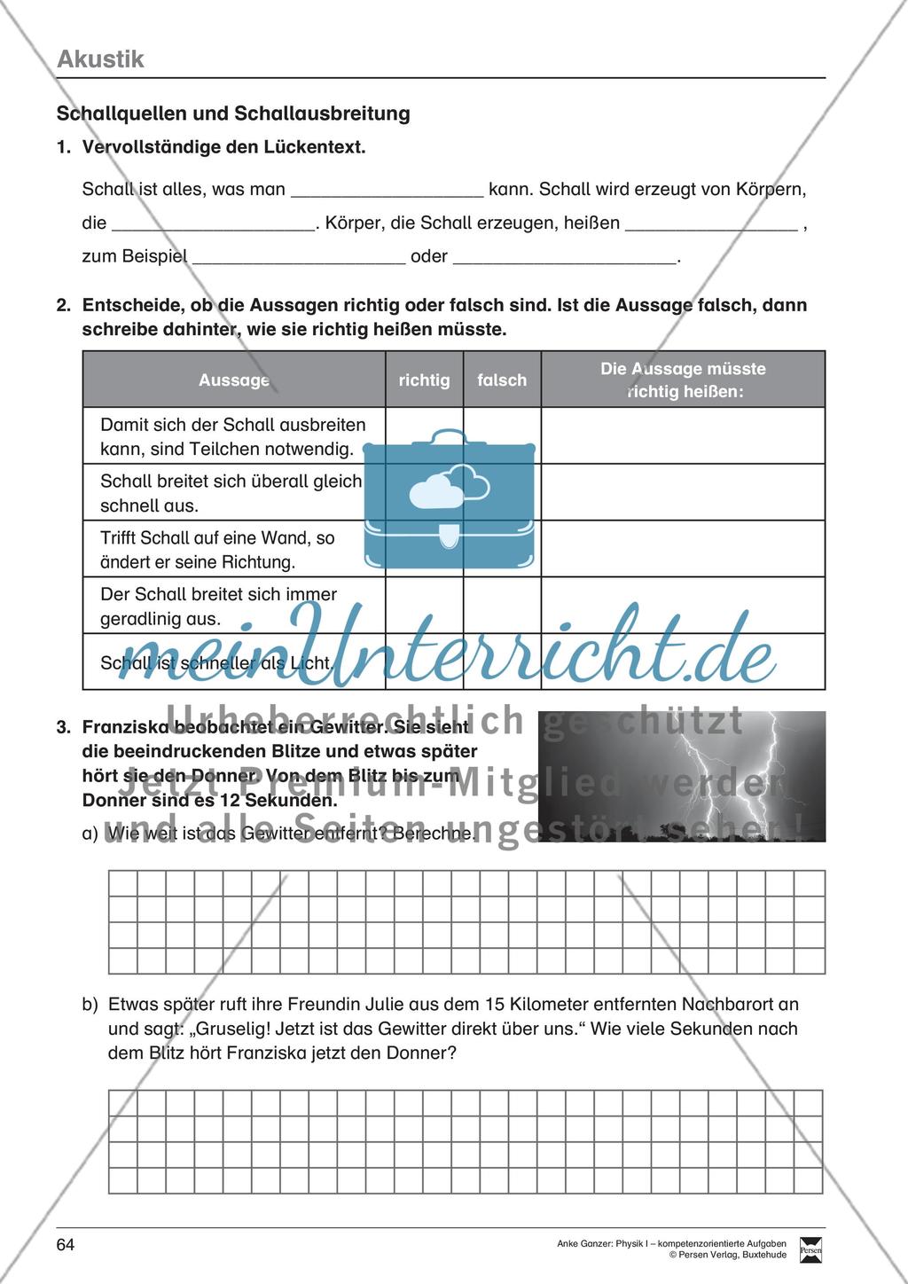 Schallquellen und Schallausbreitung Preview 1