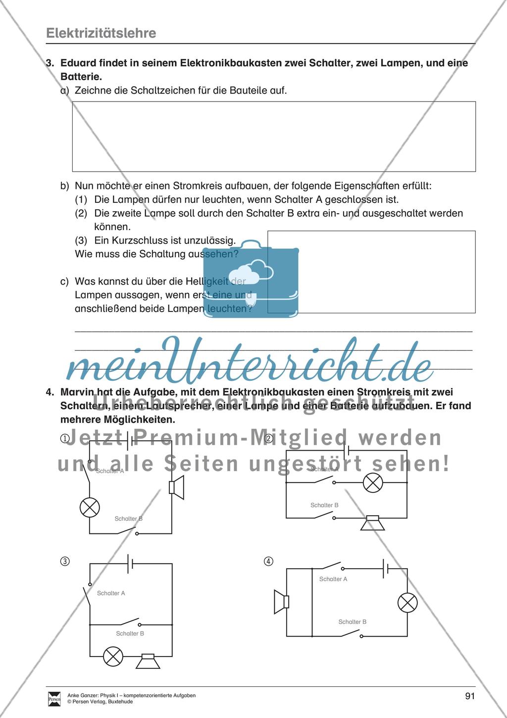 Elektrische Stromkreise Preview 2