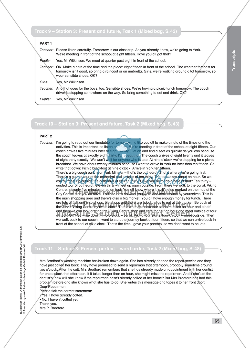 Grammar: present and future. Worksheets and solutions Preview 3