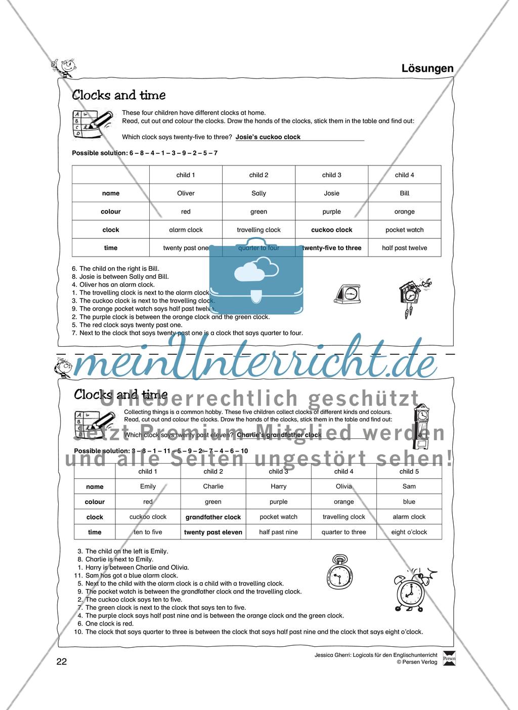 Logicals für den Englischunterricht - Teil1 Preview 15