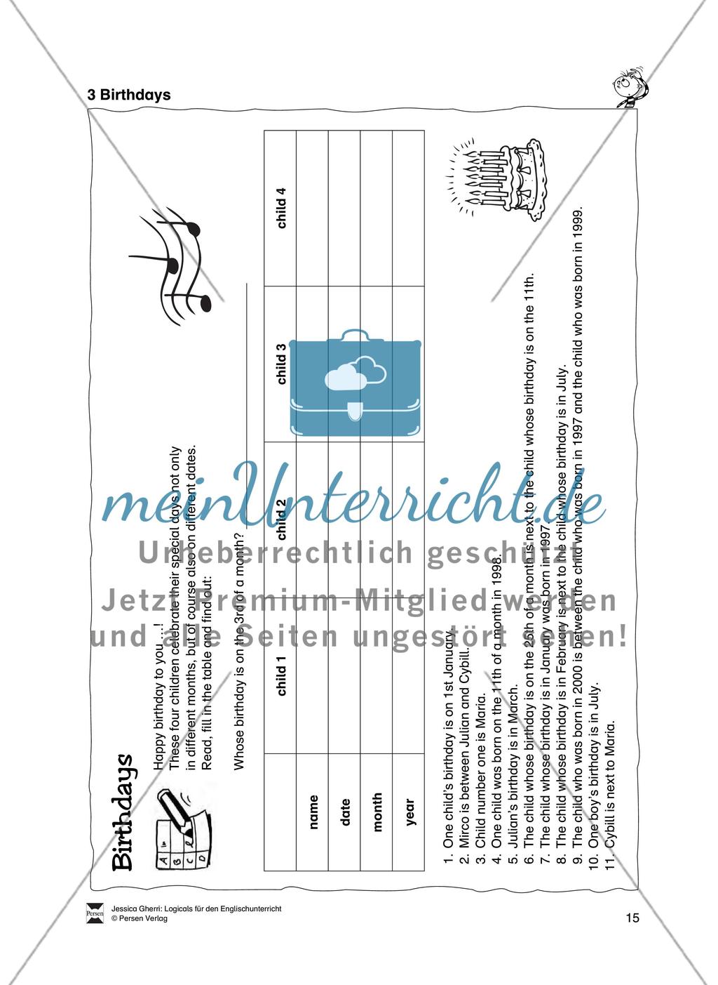 Logicals für den Englischunterricht - Teil1 Preview 8