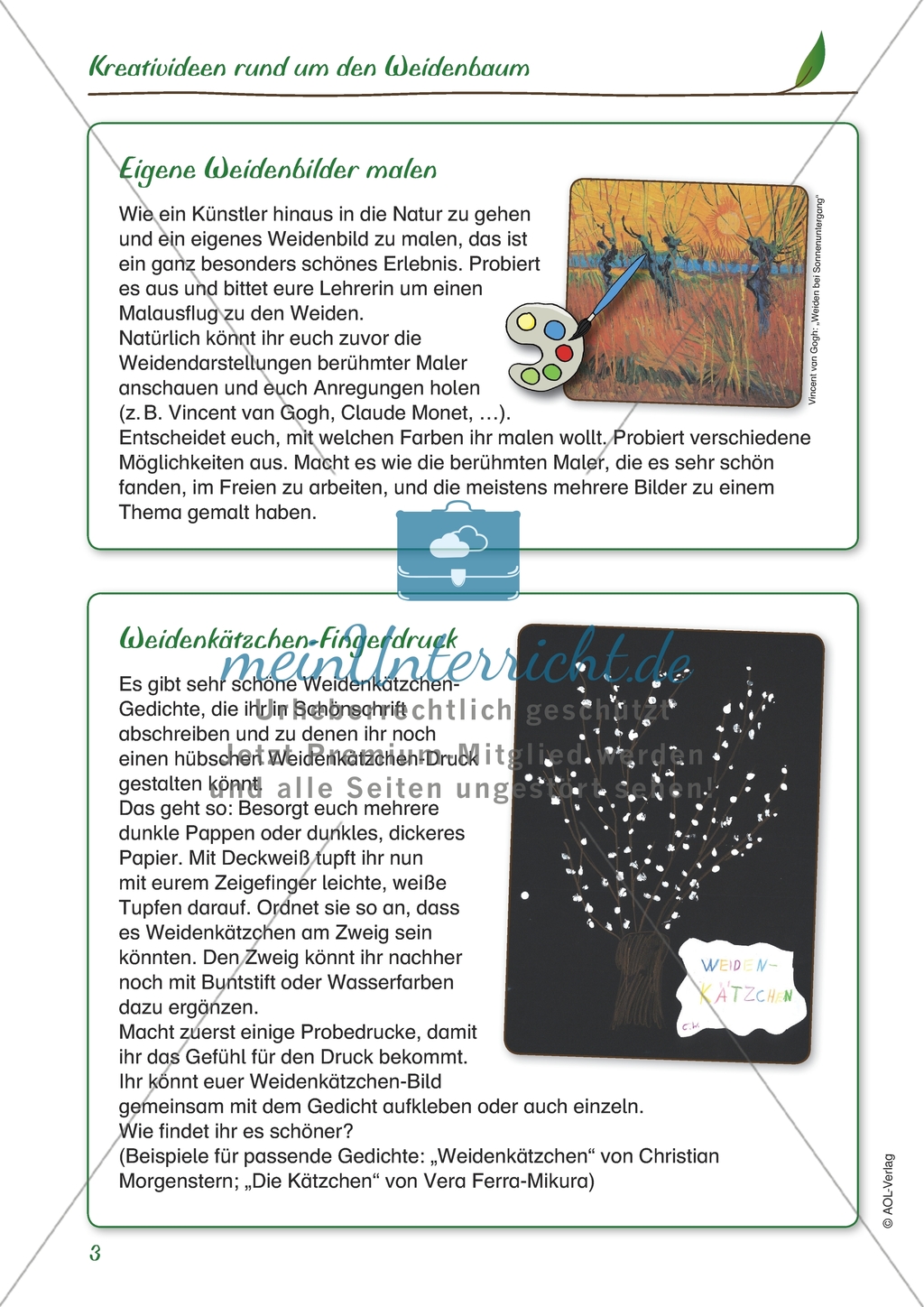 Kreativ rund um den Weidenbaum: Kreativideen Preview 1