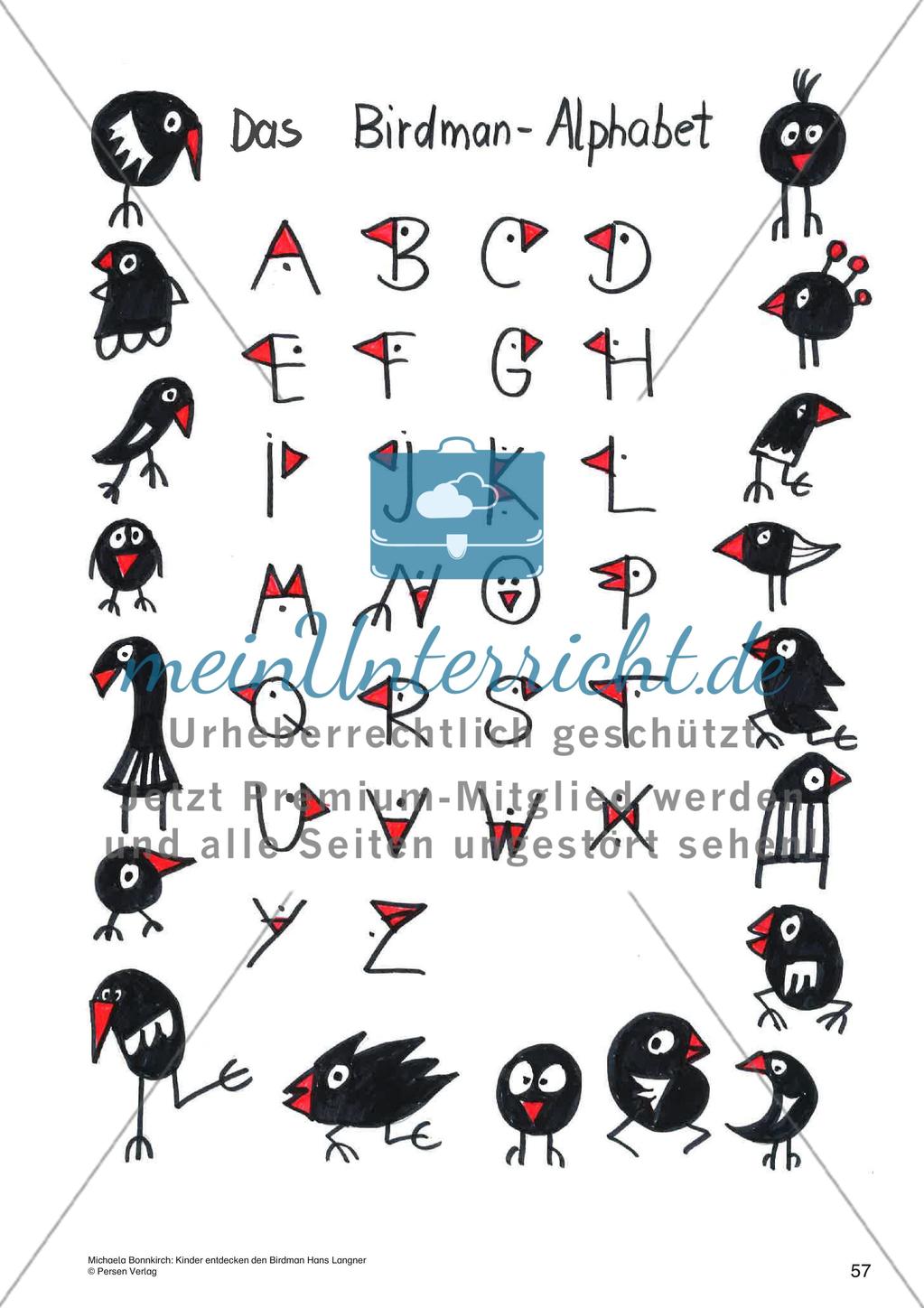 Das Birdman-Alphabet Preview 3