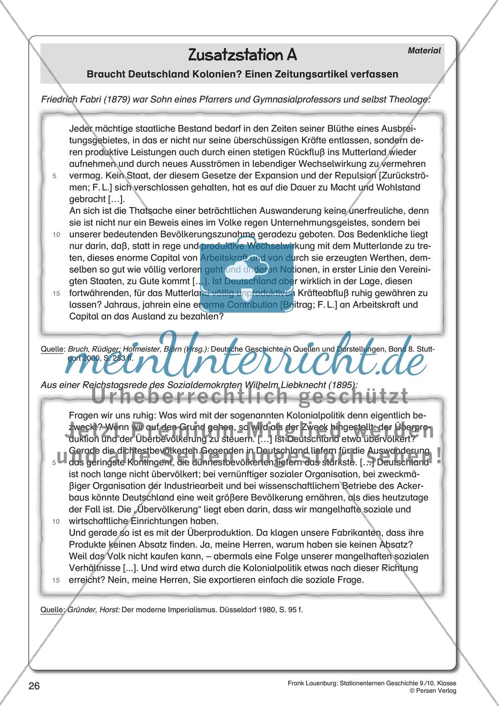 Das Streben der europäischen Mächte nach Weltmacht am Beispiel des Imperialismus Preview 18