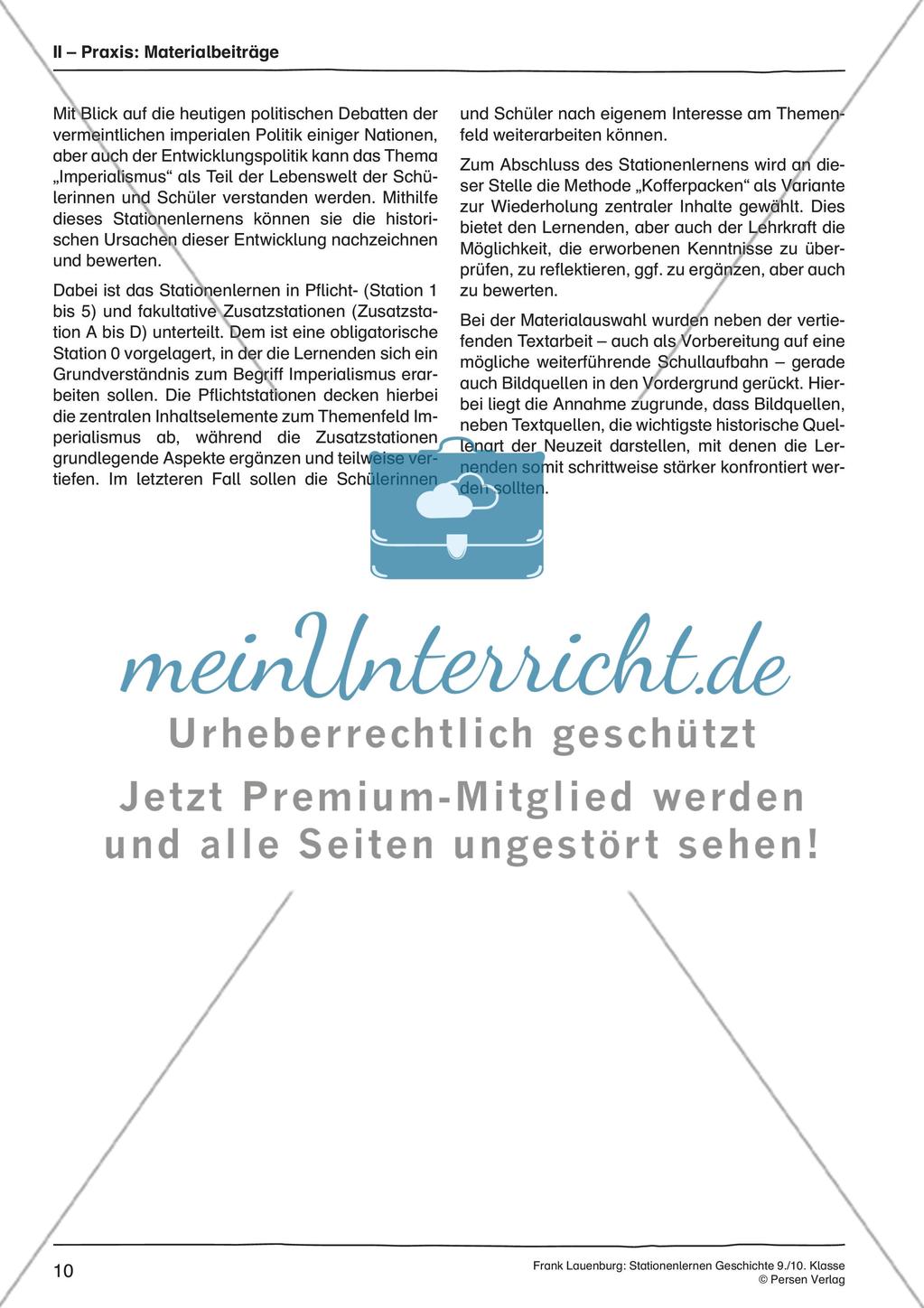 Das Streben der europäischen Mächte nach Weltmacht am Beispiel des Imperialismus Preview 2