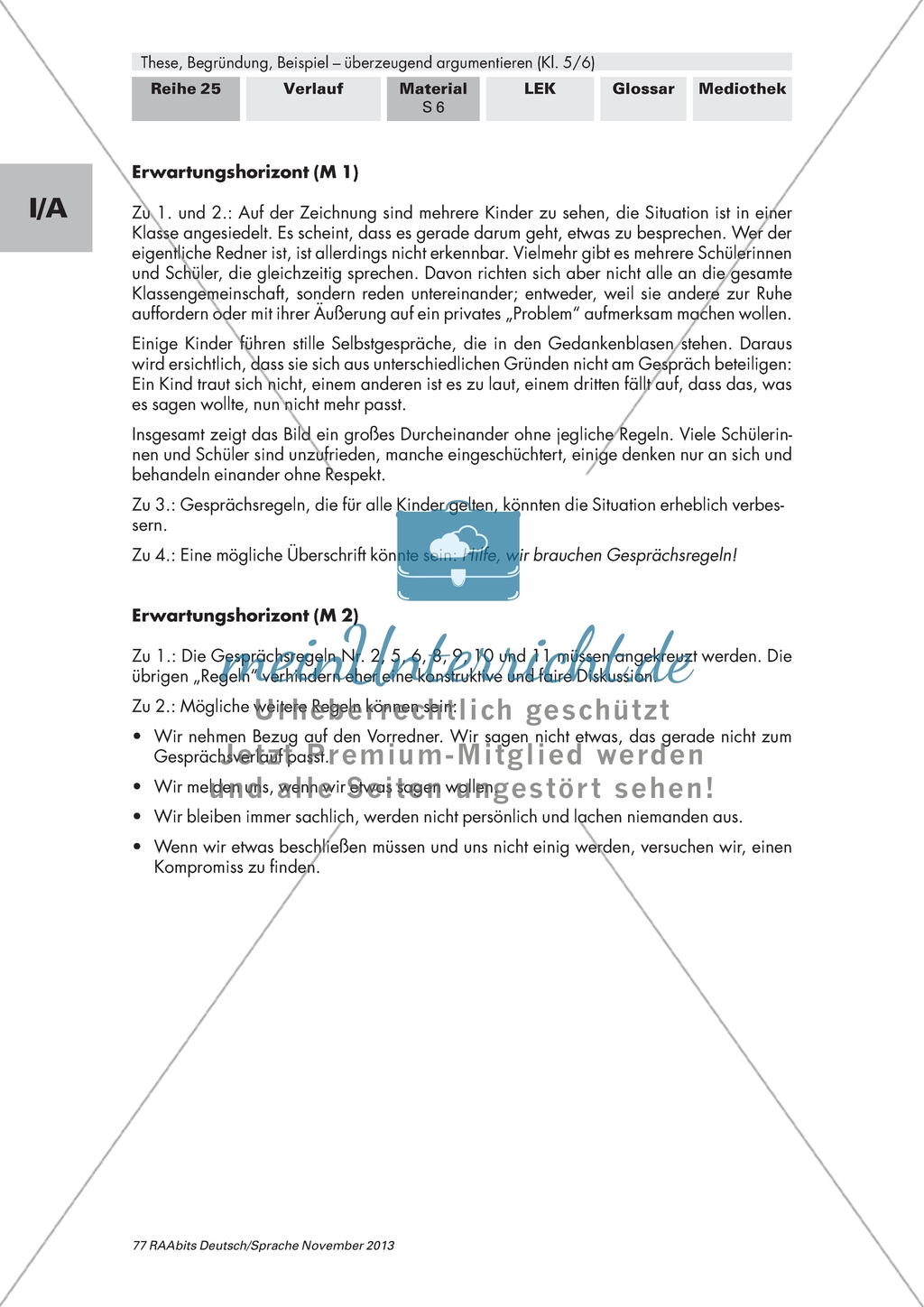 Der Aufbau einer Argumentation: Vorbereitung und Durchführung einer Produktpräsentation mithilfe eines Steckbriefs Preview 3