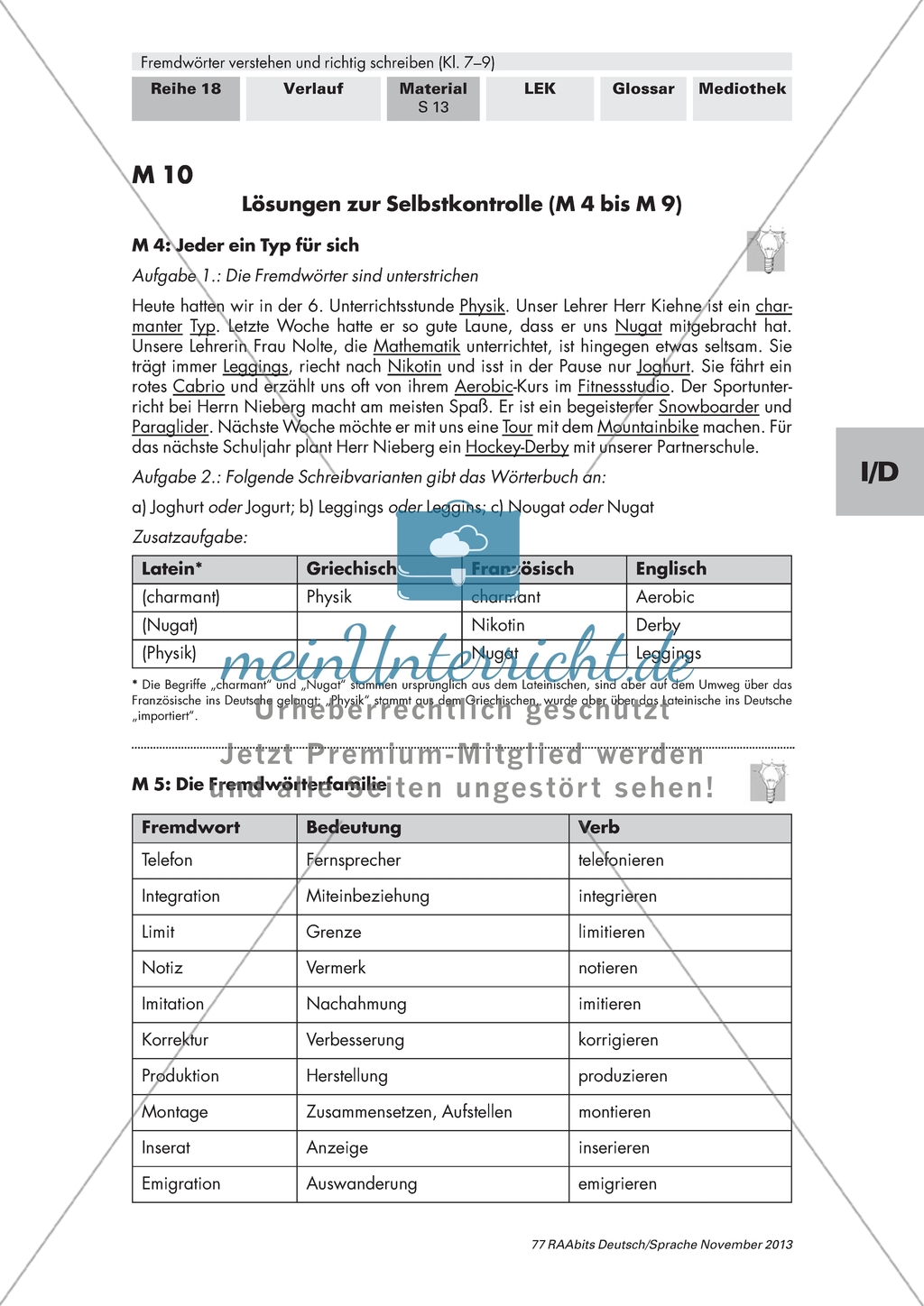 Erkennen von Fremdwörtern innerhalb eines Textes Preview 2