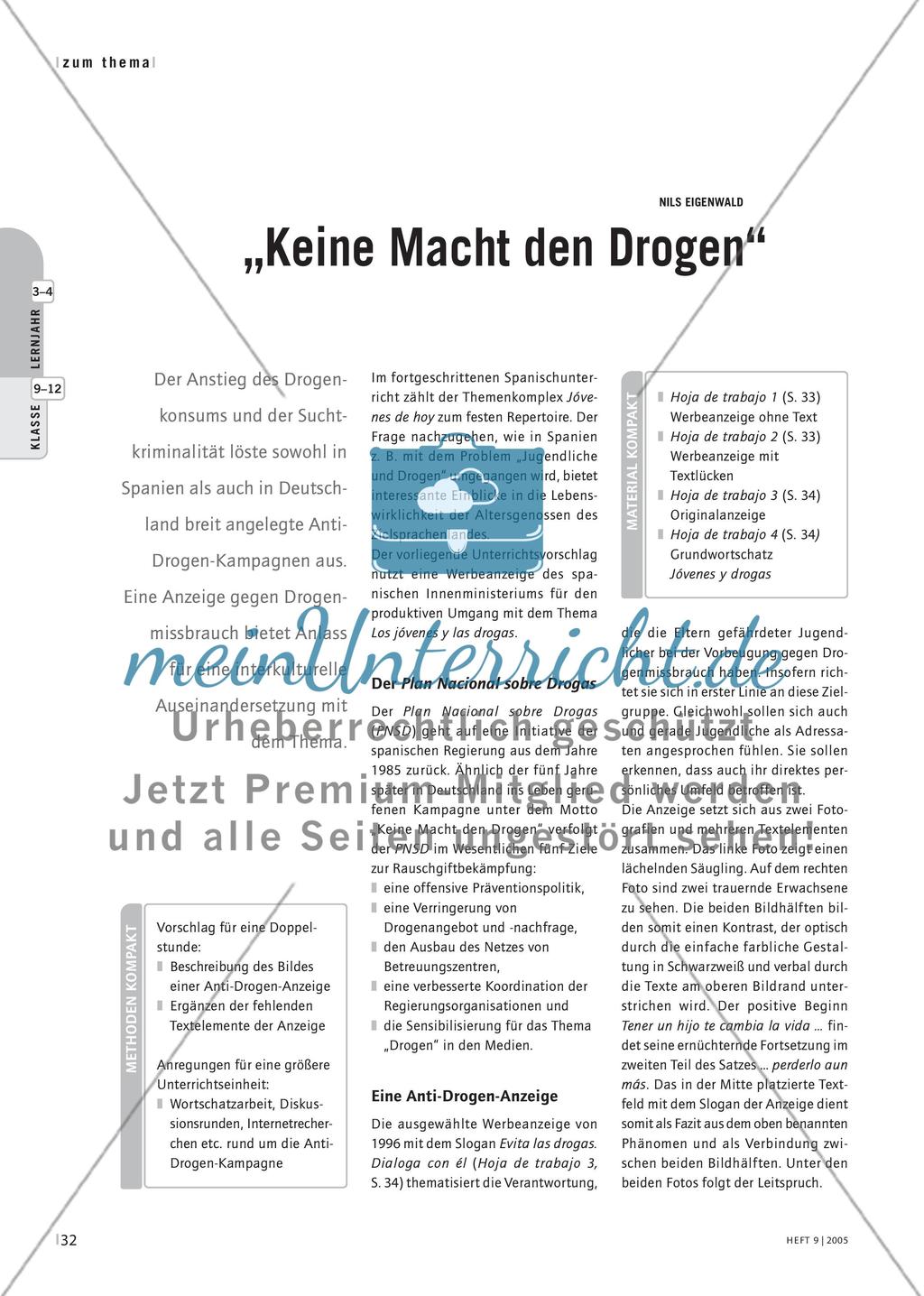 „Keine Macht den Drogen“ Preview 1