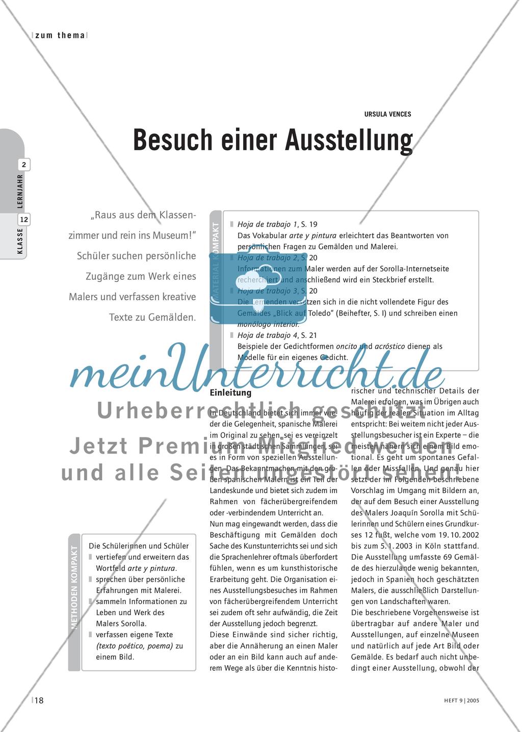 Besuch einer Ausstellung Preview 1