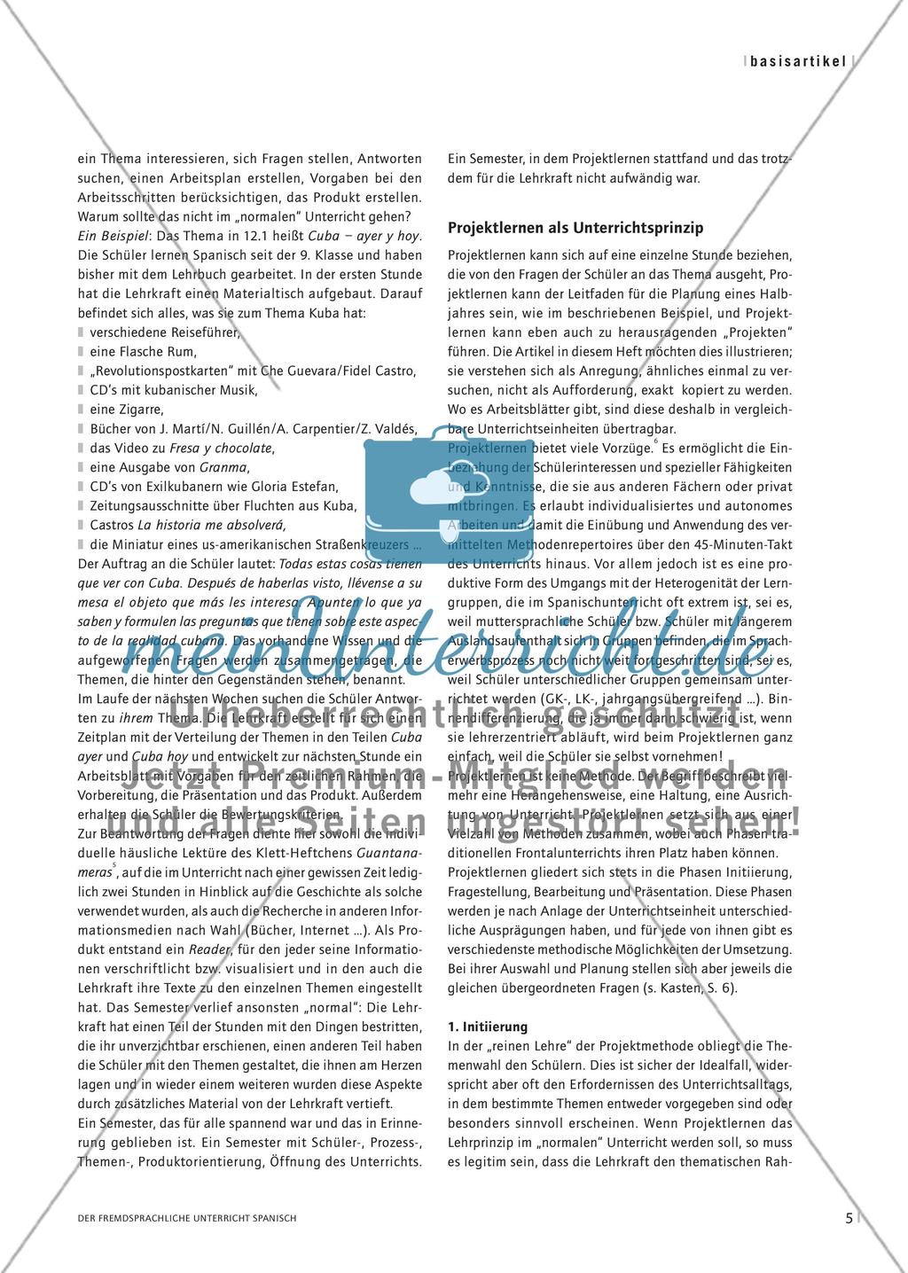 Projektlernen – eine echte Alternative Preview 2