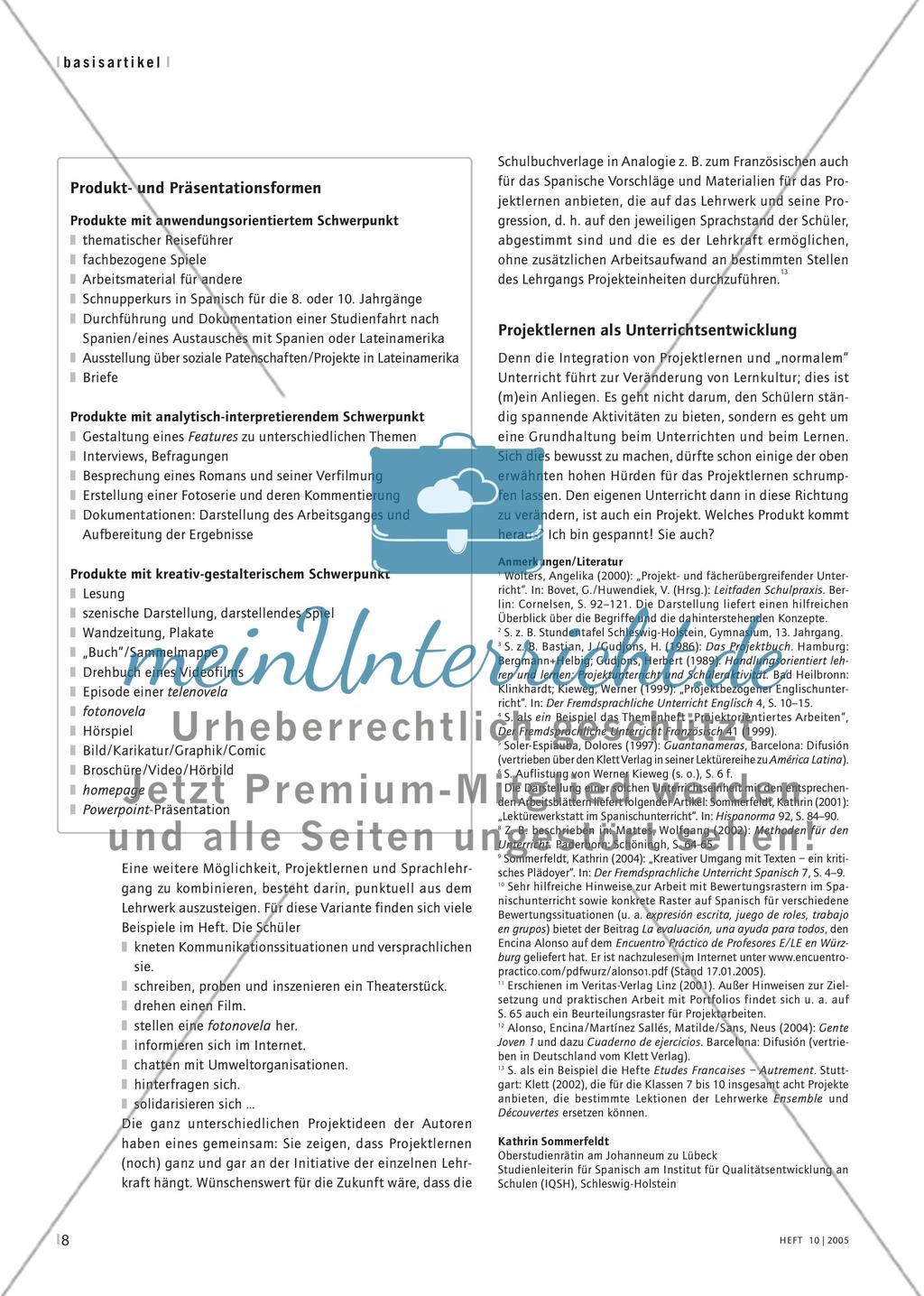 Projektlernen – eine echte Alternative Preview 5