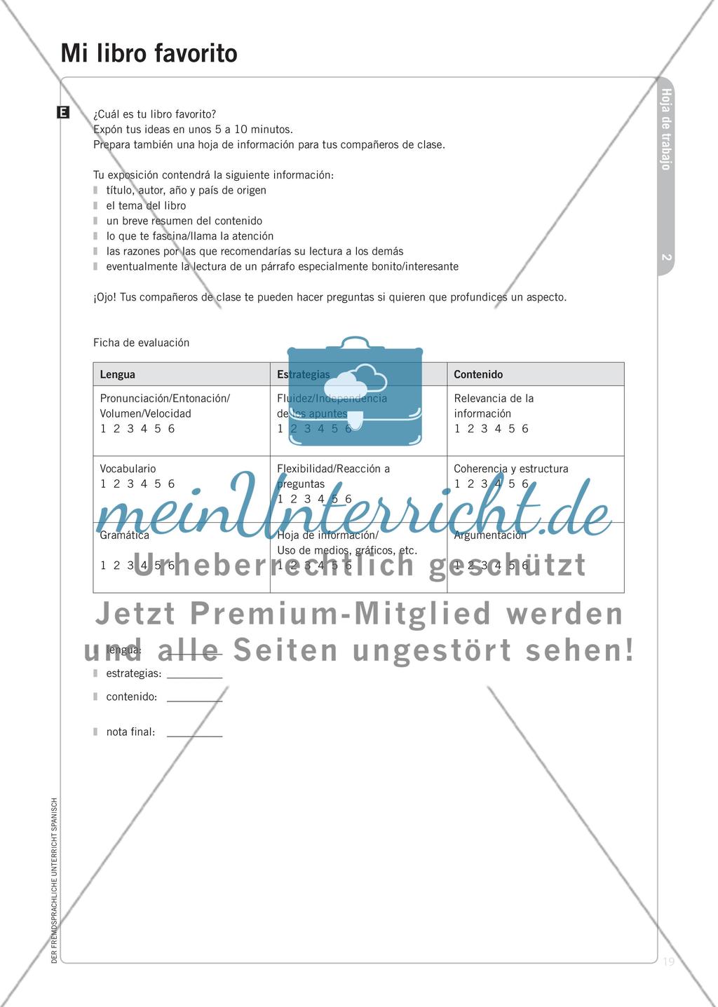 Kriterienorientierte Evaluation mündlicher Beiträge Preview 8