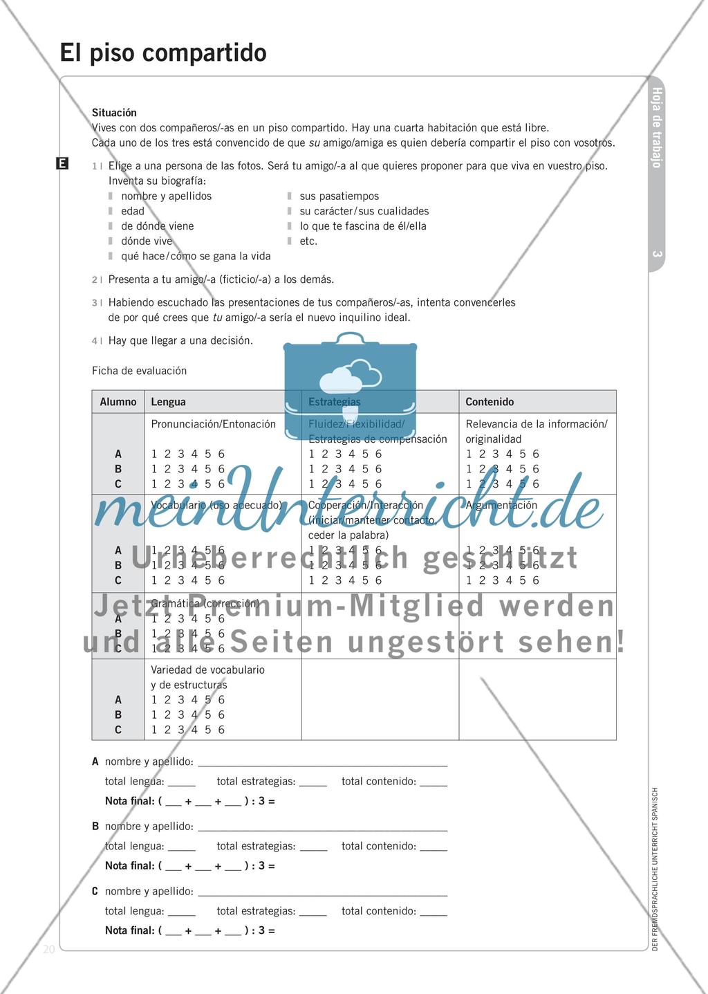 Kriterienorientierte Evaluation mündlicher Beiträge Preview 9