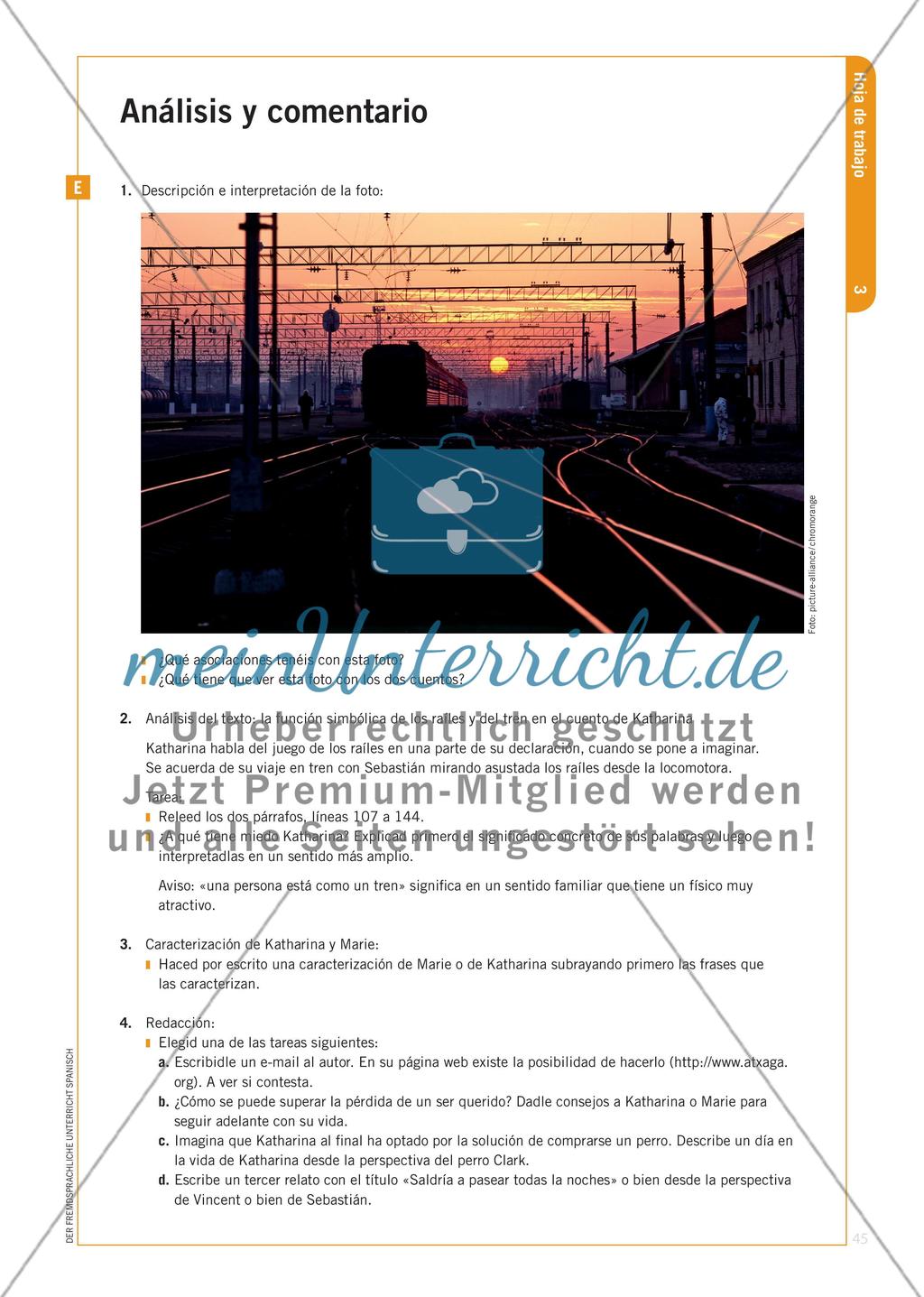 Lernen durch Lehren mit Kurzgeschichten von Bernardo Atxaga Preview 8