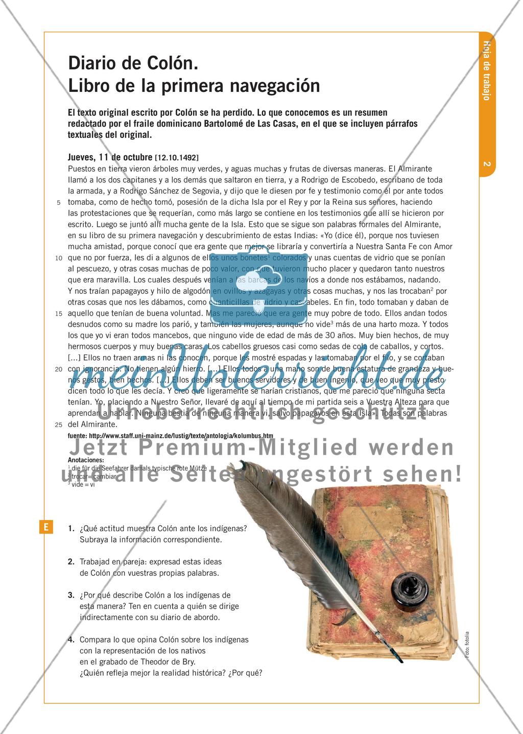 Ein historischer Meinungsstreit über den Umgang mit den „entdeckten“ Völkern Preview 5