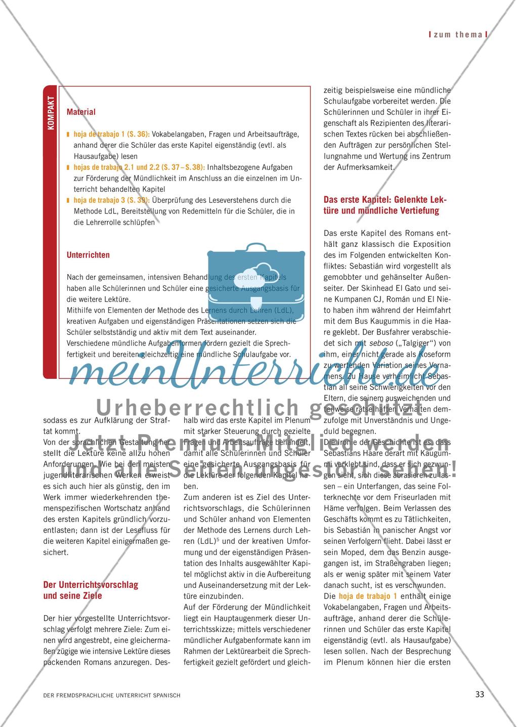 El poder de una decisión – Förderung der Mündlichkeit mit einem Roman Preview 2