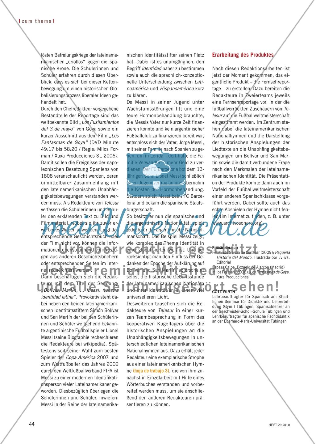 Aufgabenorientierter Spanisch - unterricht – ein Beispiel Preview 3