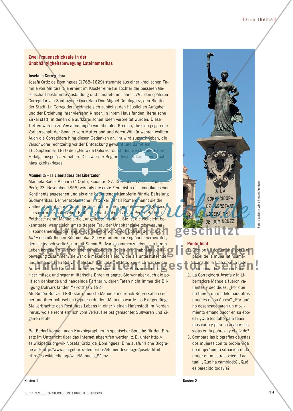 Mujeres luchadoras por la Independencia Preview 2