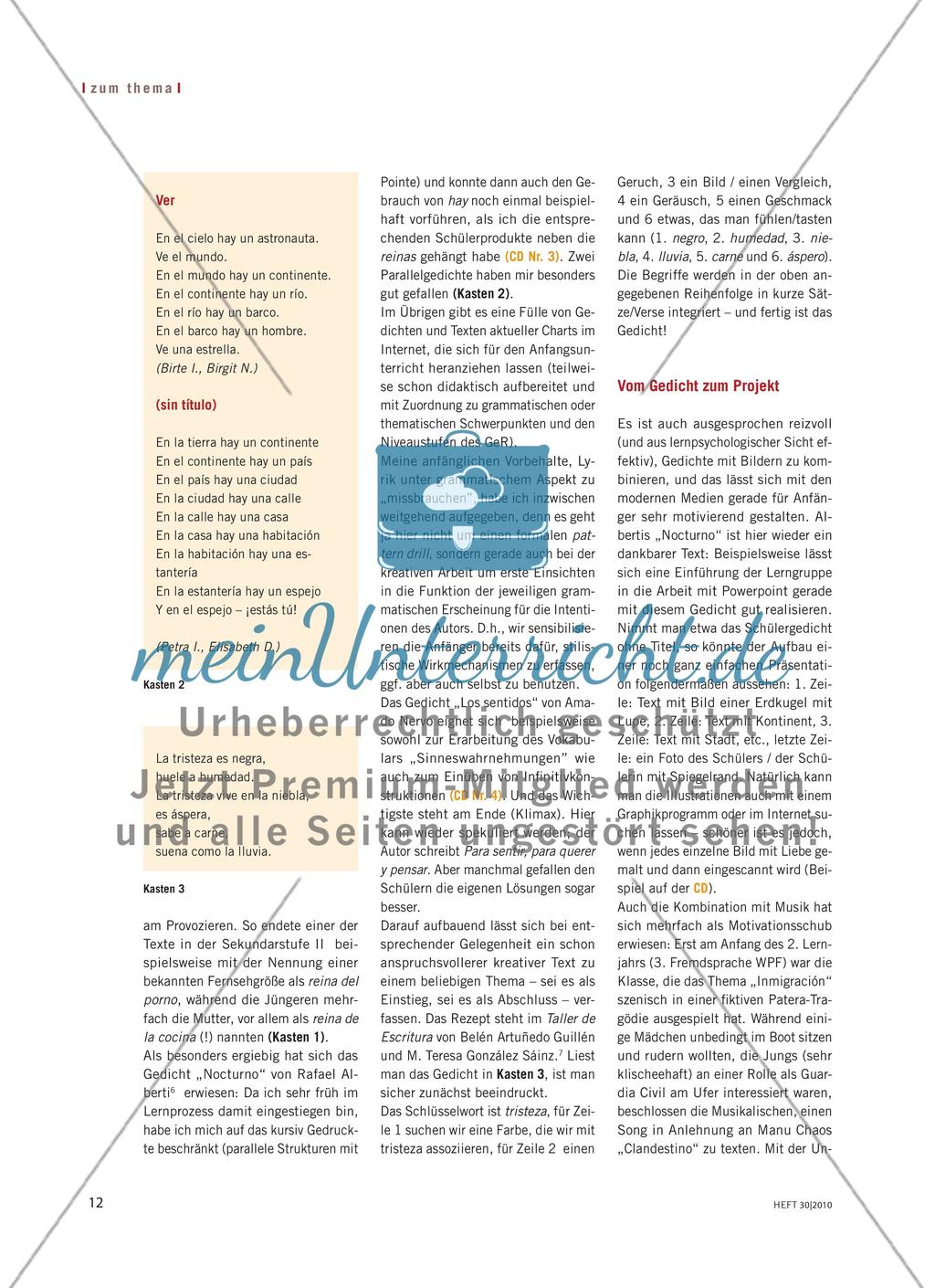 Gedichte von Anfang an - lesen, schreiben, malen, singen Preview 3