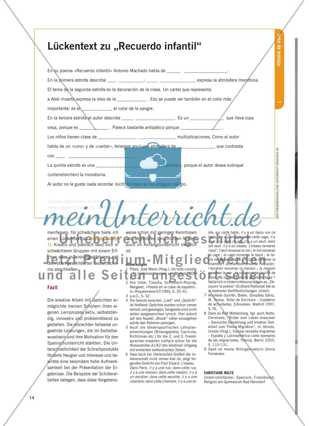 Gedichte von Anfang an - lesen, schreiben, malen, singen Preview 5