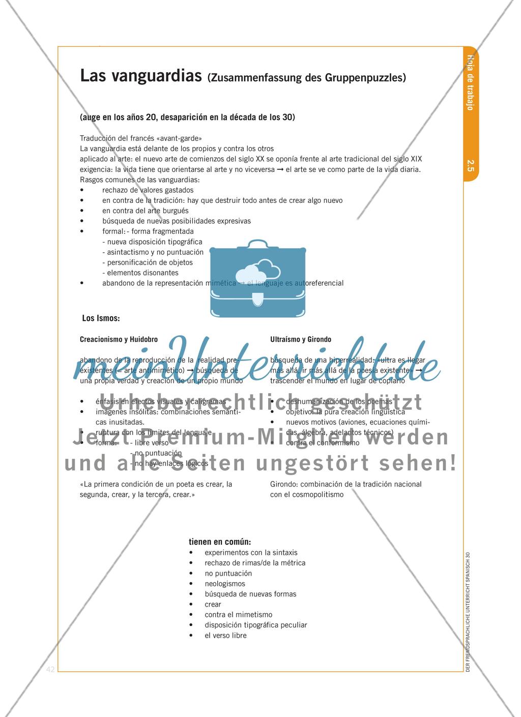 Vanguardia - Was man mit manchen