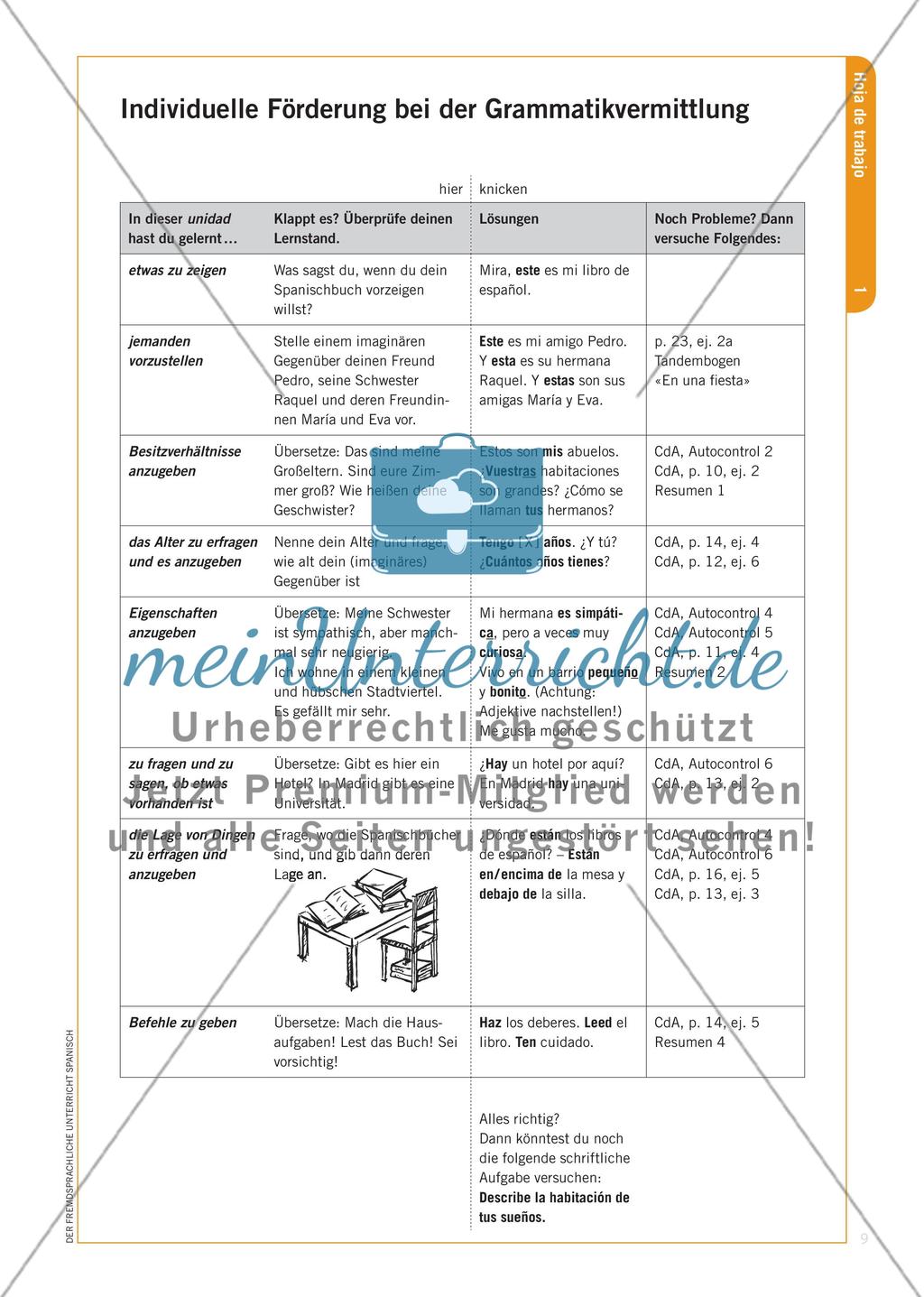 Individualisierung im Spanischunterricht Preview 6