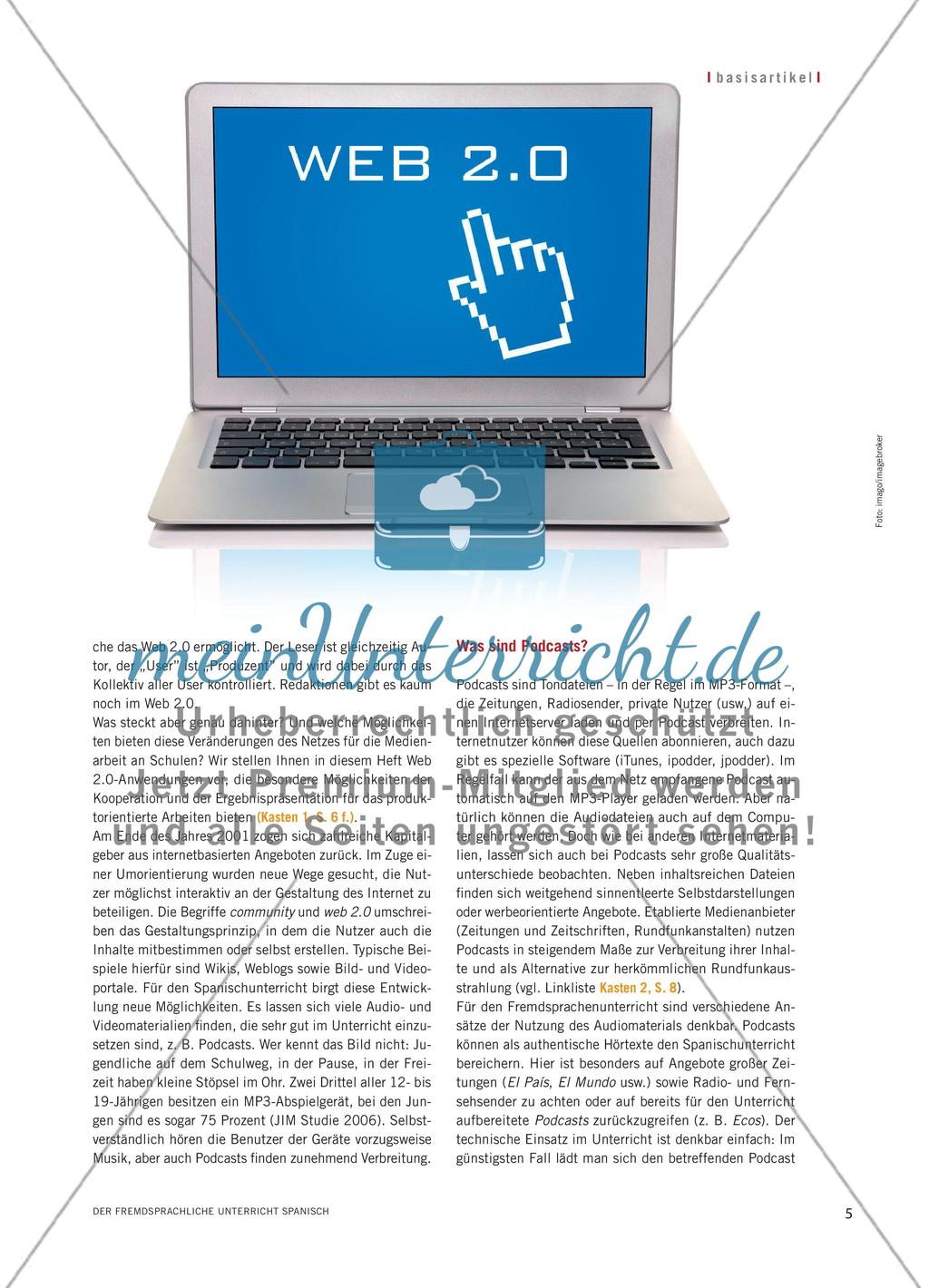 Vernetztes Lernen - „Mitmach-Web“ im Spanischunterricht Preview 2