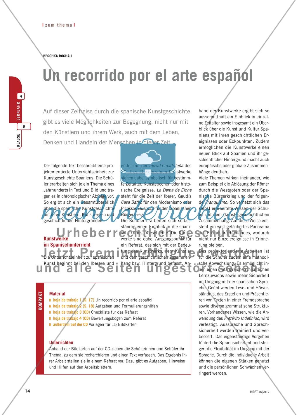 Un recorrido por el arte español Preview 1